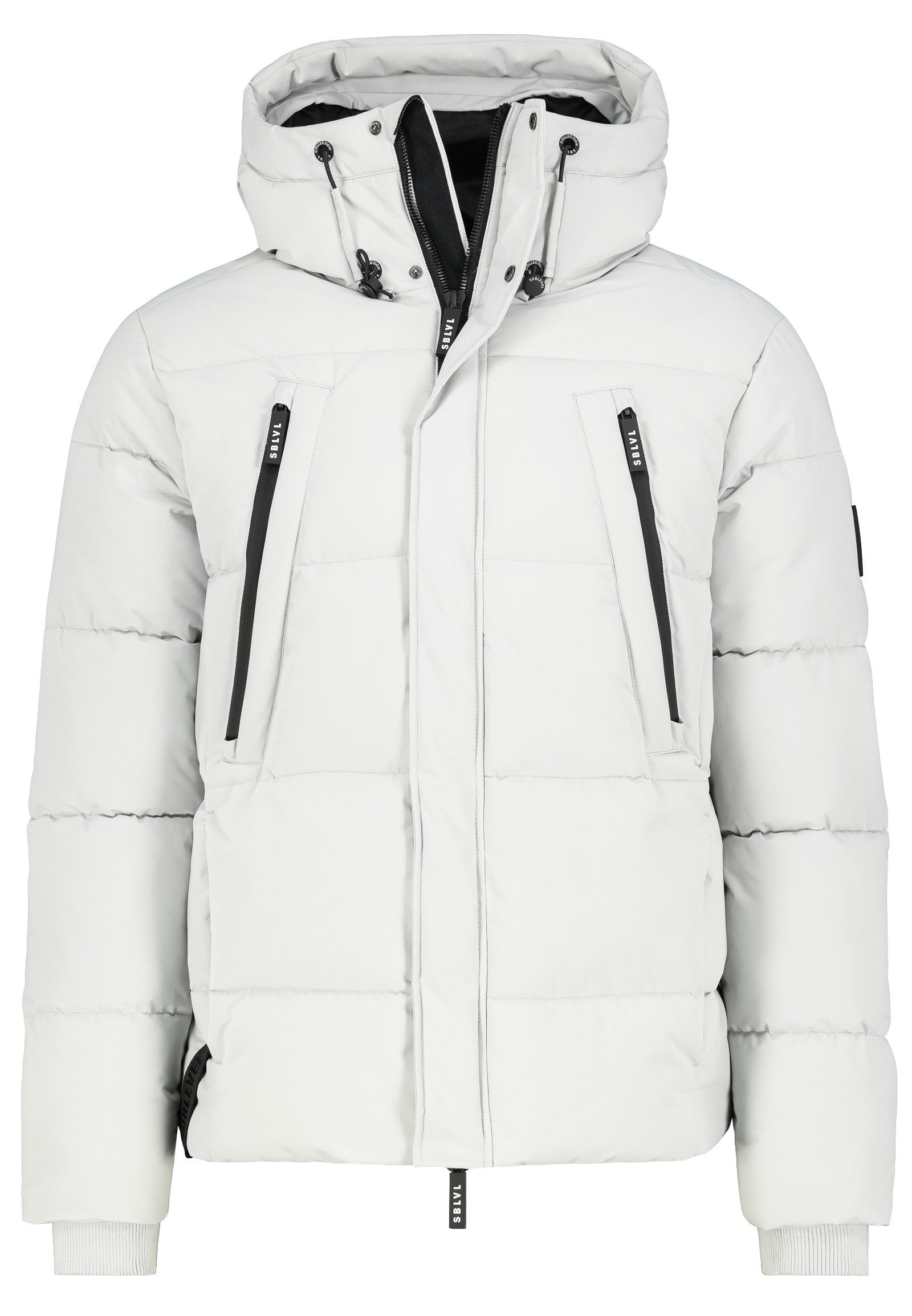 SUBLEVEL Winterjacke Warme Steppjacke mit funktionaler Kapuze (1-St) H50022AB44550_Jacket