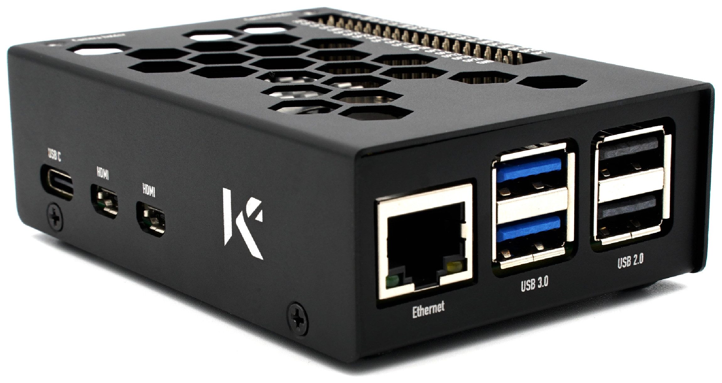 PC-Gehäuse KKSB Gehäuse für Raspberry Pi 5, GPIO Zugang, lasergeschnitten