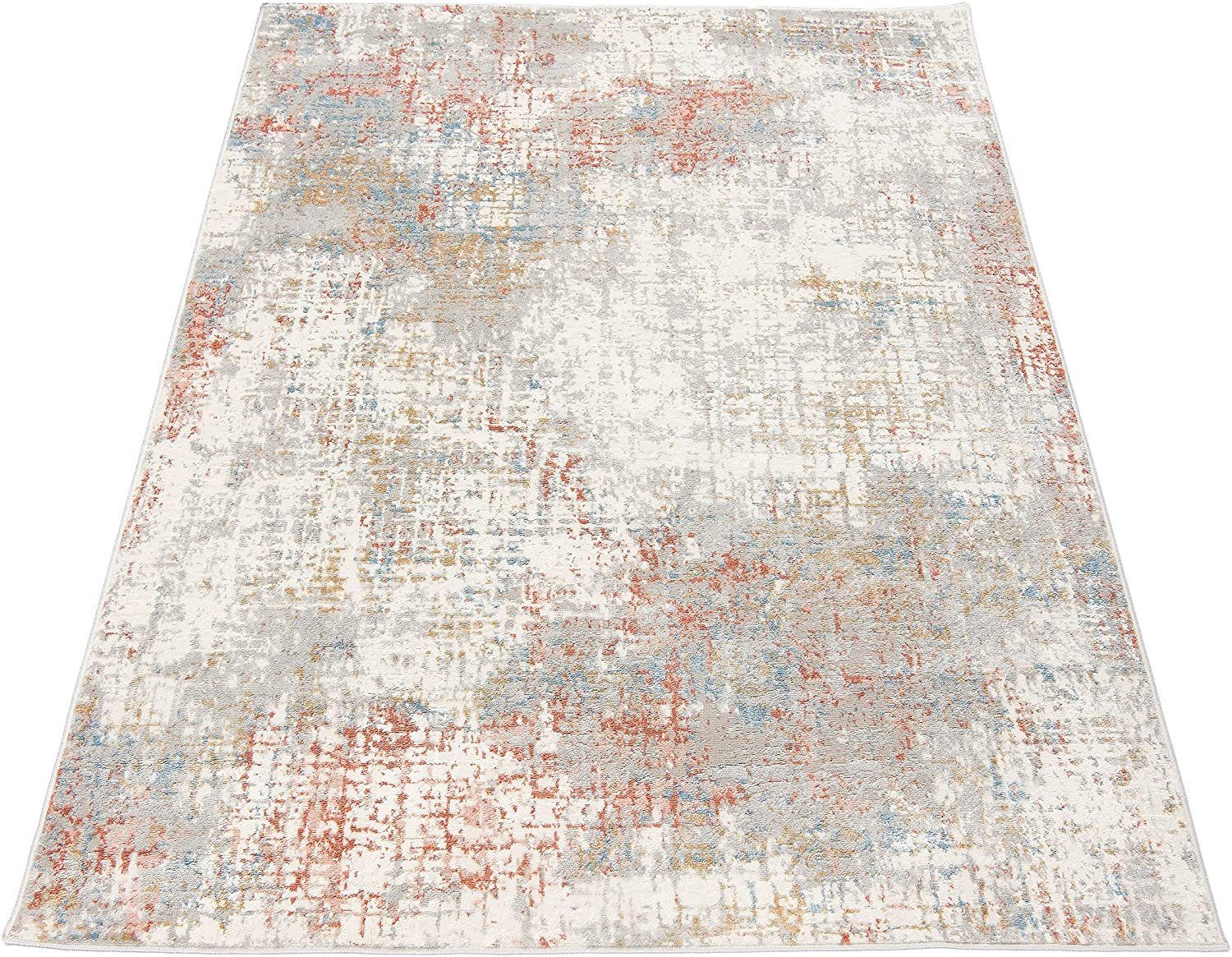 Mazovia Teppich DY-PORTLAND-ABSTRACT, 120x170, Abstraktes, Vintage, Kurzflo günstig online kaufen