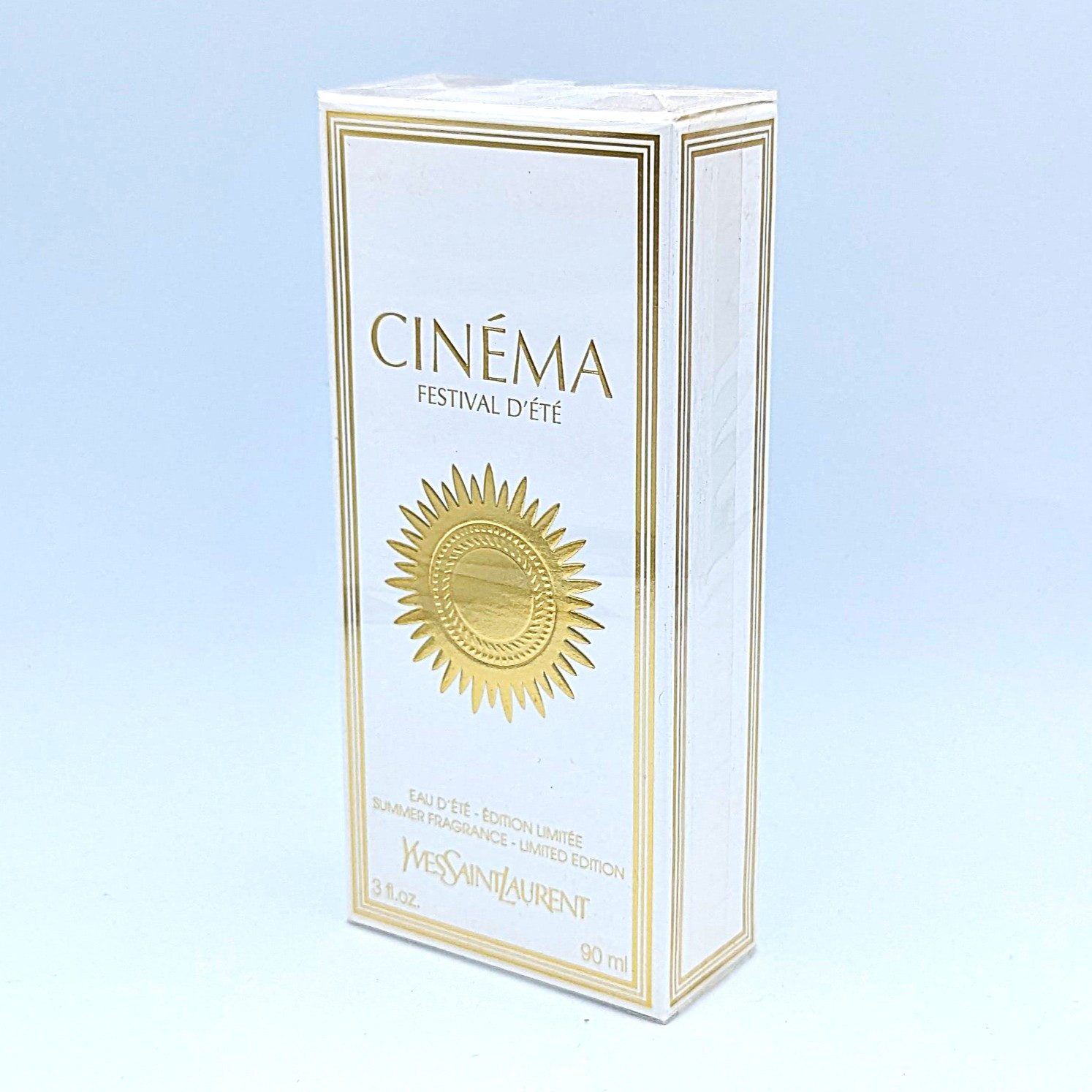 YVES SAINT LAURENT Eau de Toilette Cinéma Festival D'été Eau Summer Fragrance Limited Edition 90 ml