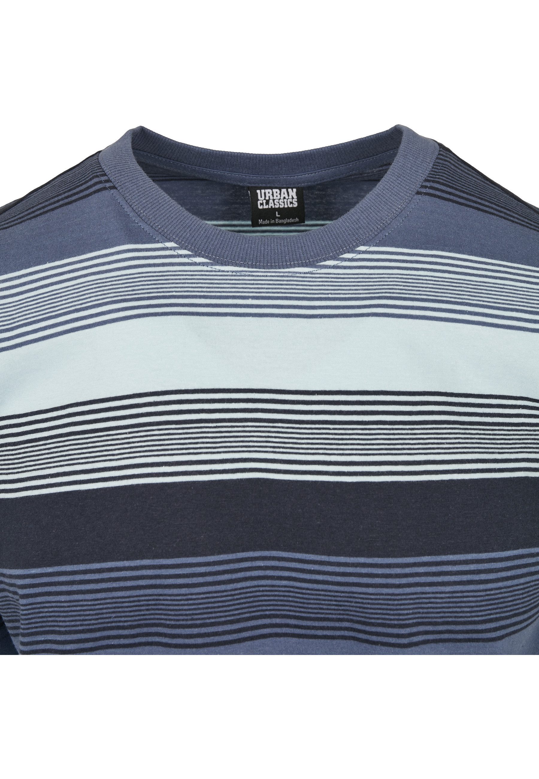 URBAN CLASSICS T-Shirt Urban Classics Herren Yarn Dyed Sunrise Stripe Tee (1-tlg)