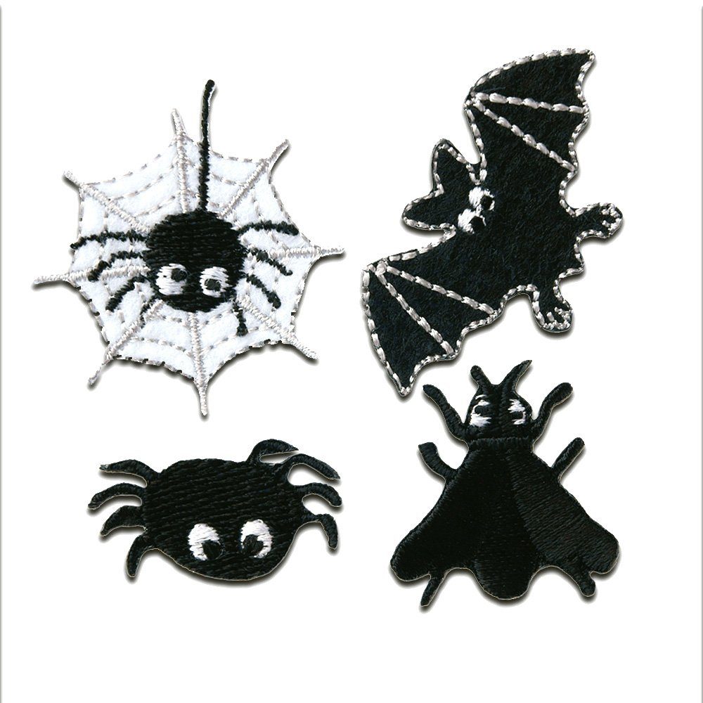 Catch the Patch Пластырь Bügelbild, Aufbügler, Applikationen, Patches, Flicken, zum aufbügeln, Polyester, Set Halloween - Größe: verschiedene Größen