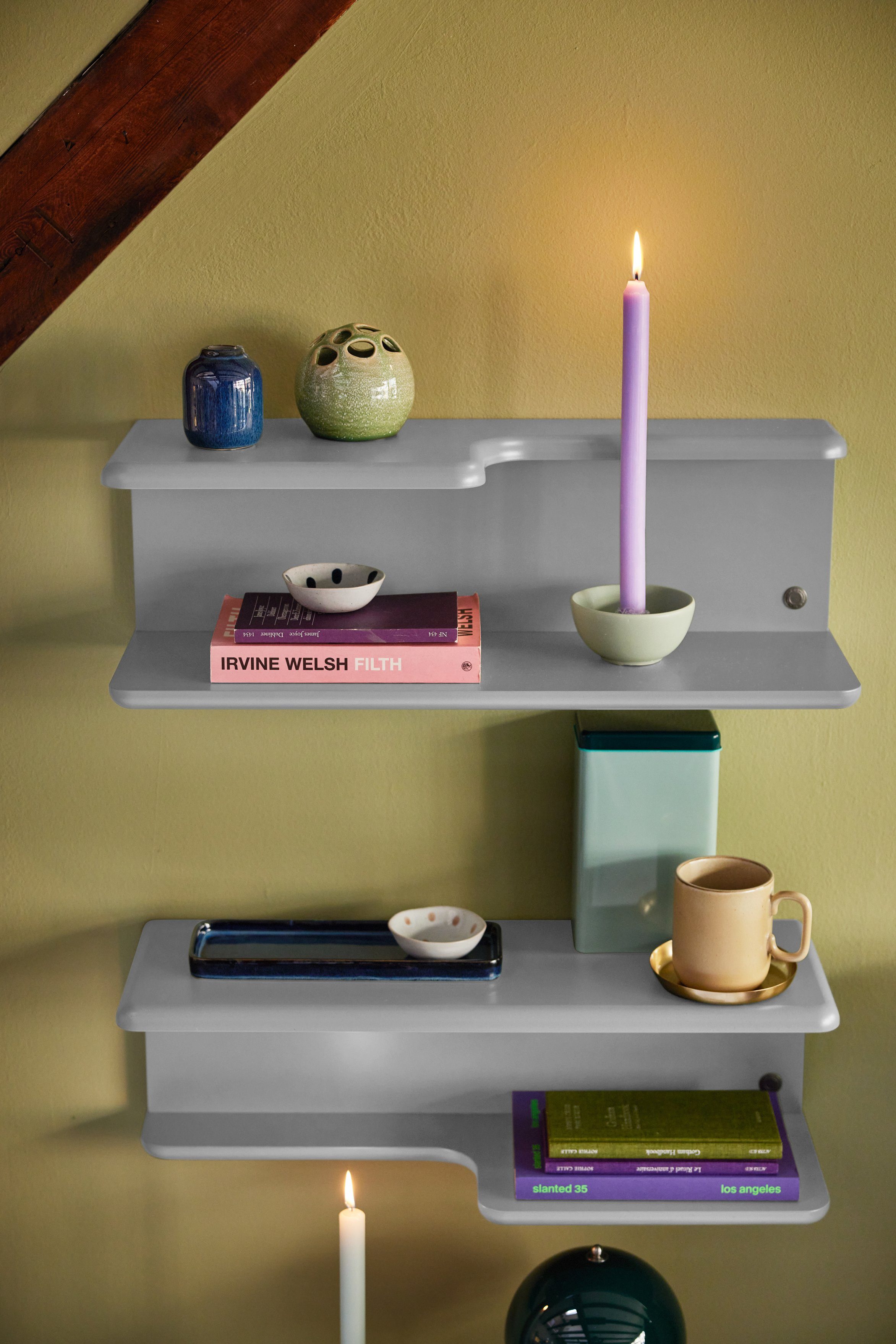 TOM TAILOR HOME Wandregal COLOR SHELF - 60 x 20 x 20 cm - nur noch wenige Stücke, seidenmatt lackierter Hingucker