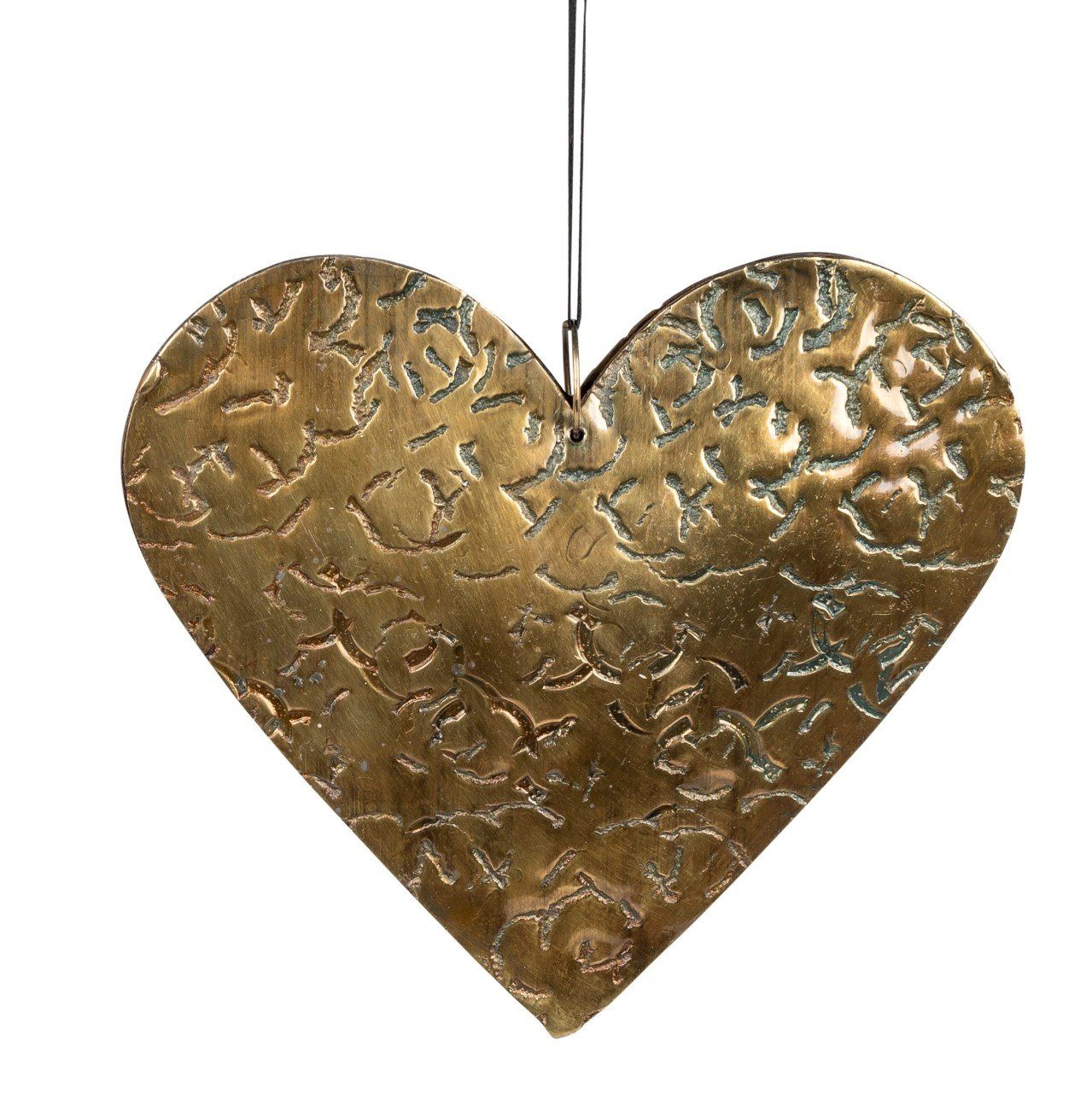 formano Dekohänger Hearts, Gold B:2.5cm D:18cm Metall