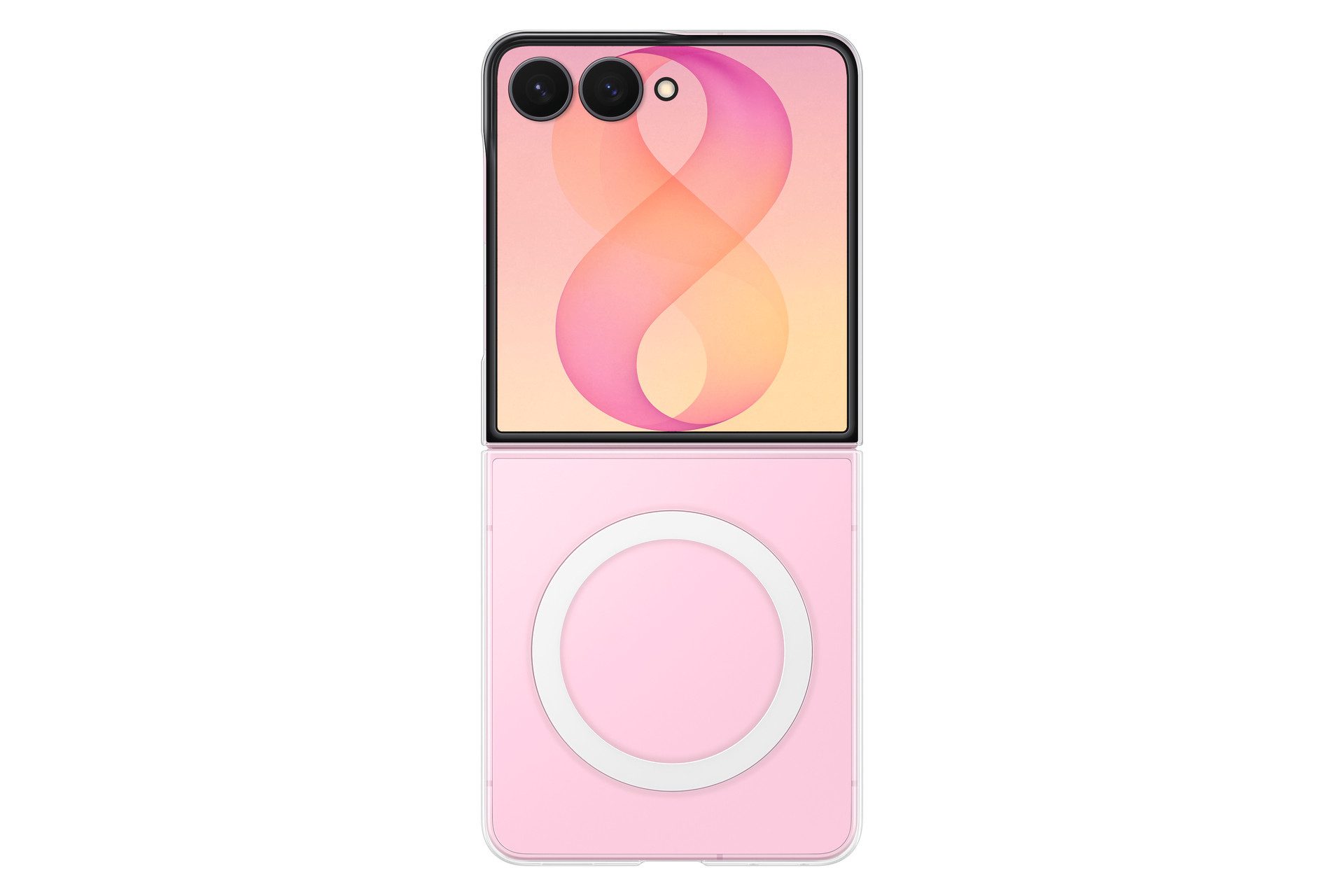 Samsung Smartphone-Hülle Clear Magnet Case für Galaxy Flip8, Backcover, Schutzhülle, Handyschutzhülle, Case, Schutzcase, stoßfest