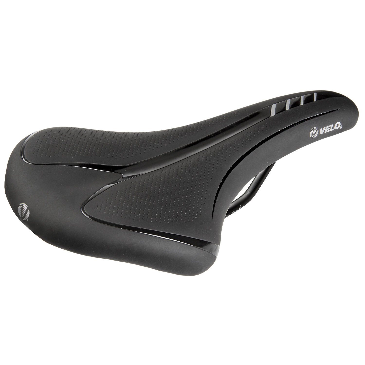Velo Fahrradsattel „Velo-Fit Athlete BC“, Размер L, Schwarz, 317 g, 27 (kein Set)