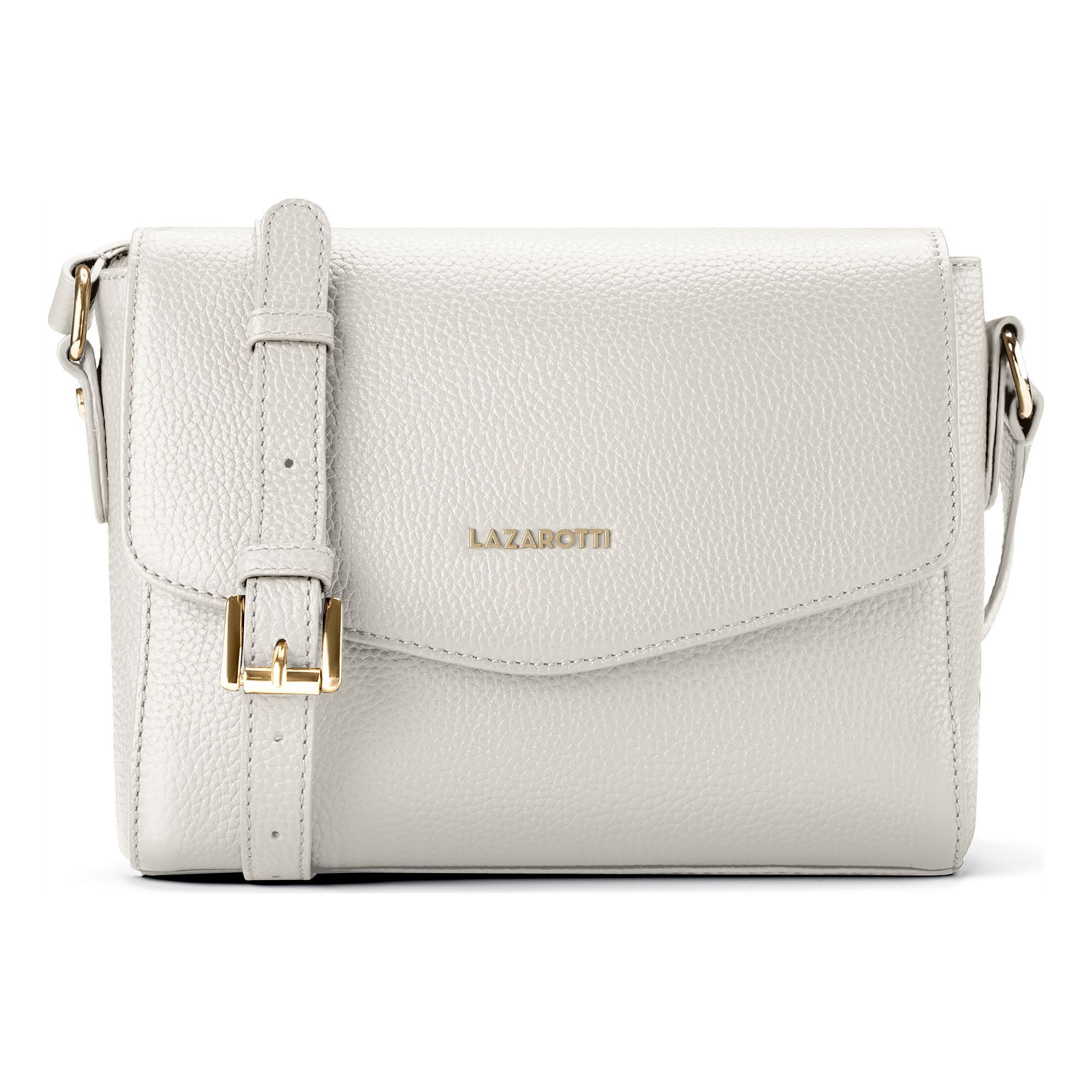 Lazarotti Umhängetasche Bologna Leather, Leder