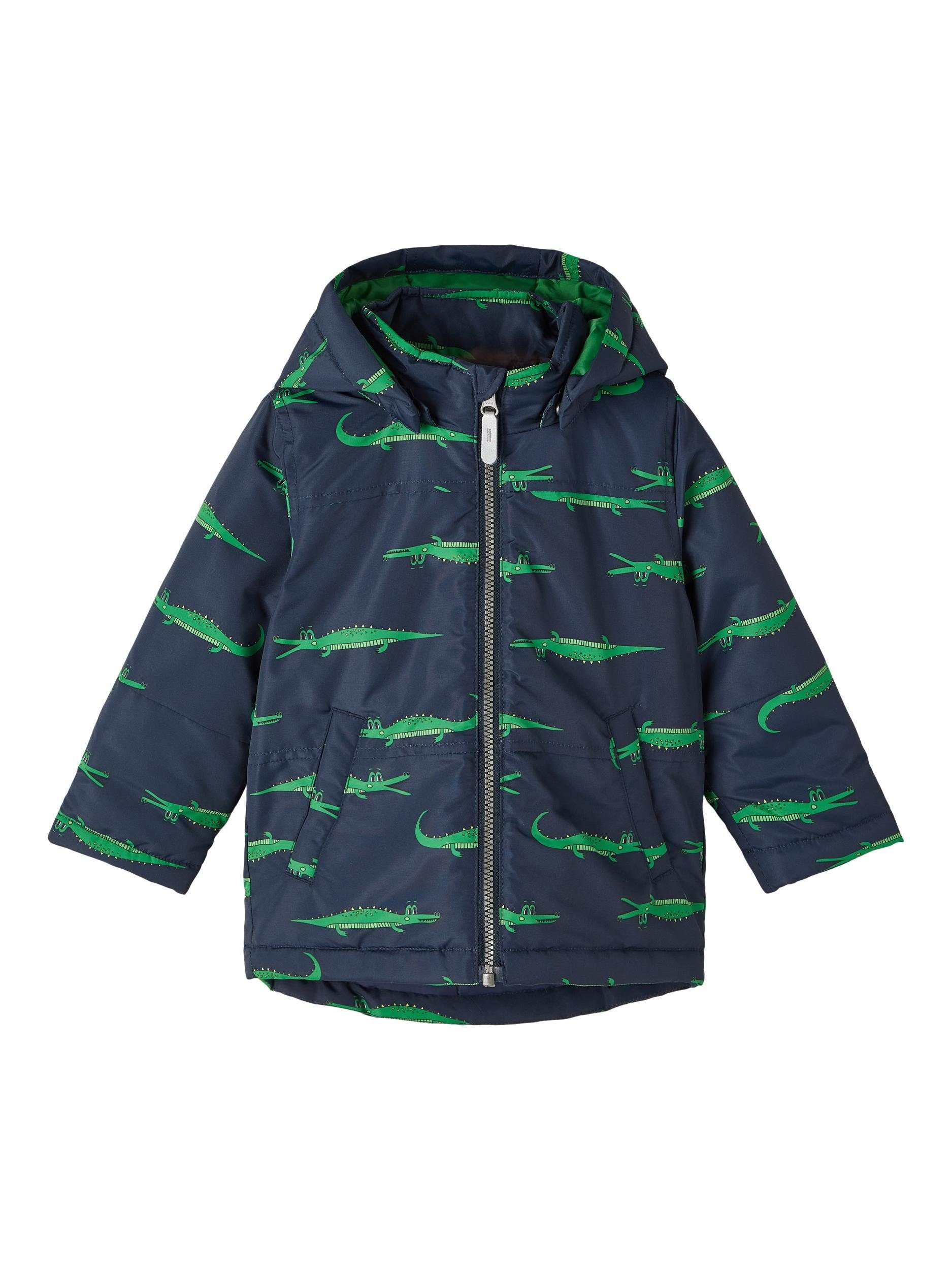 Name It Outdoorjacke NMMMAX JACKET CROCODILE ZONE NOOS, Print wiederholt  sich auf dem ganzen Stoff