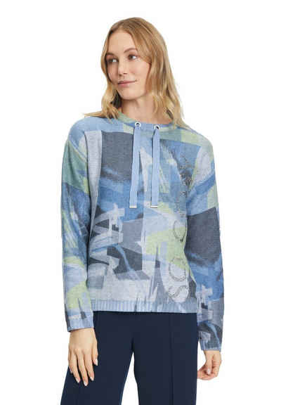 Betty Barclay Strickpullover mit Print (1-tlg) Muster