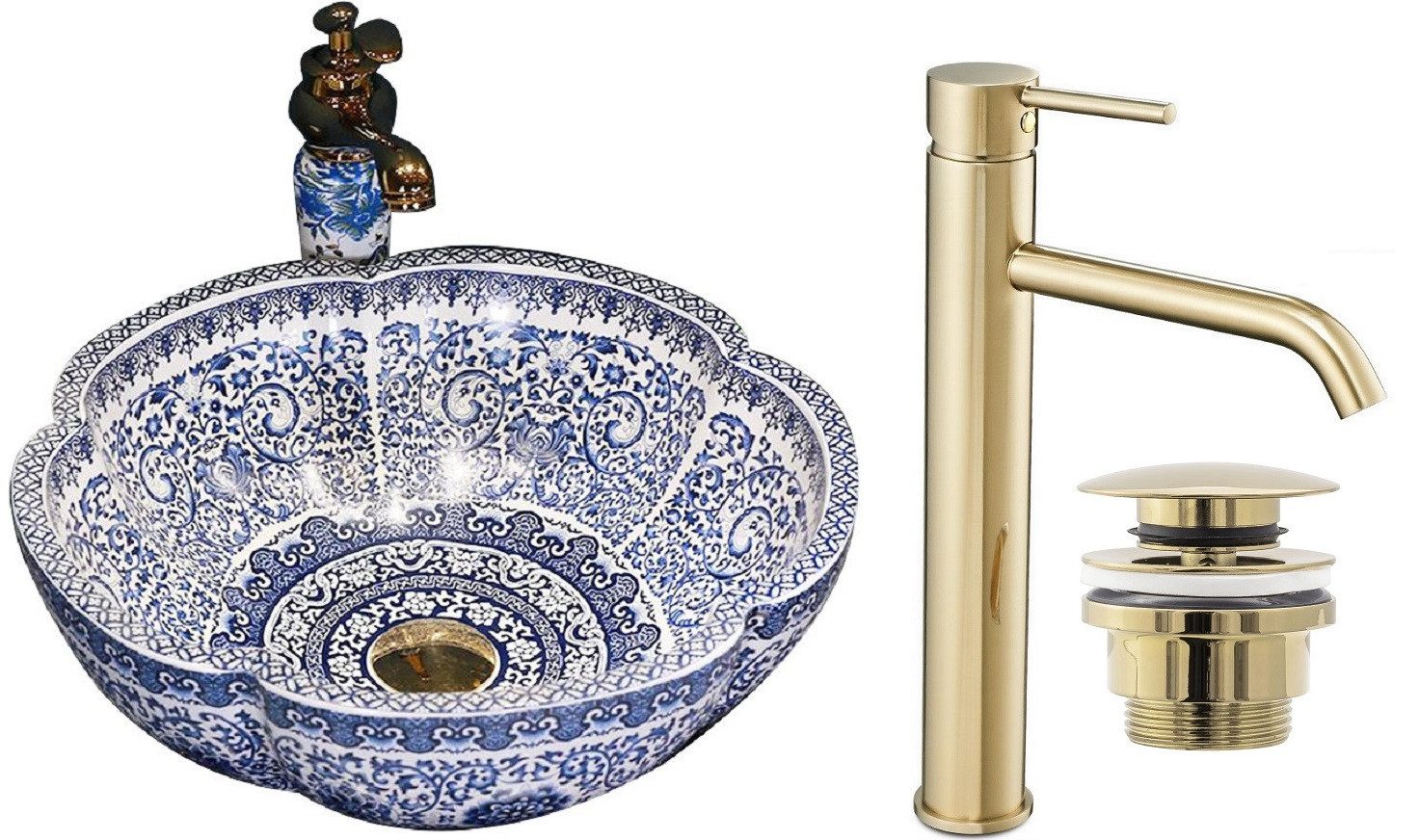 GTM Design Aufsatzwaschbecken Glanz - Modern günstig online kaufen