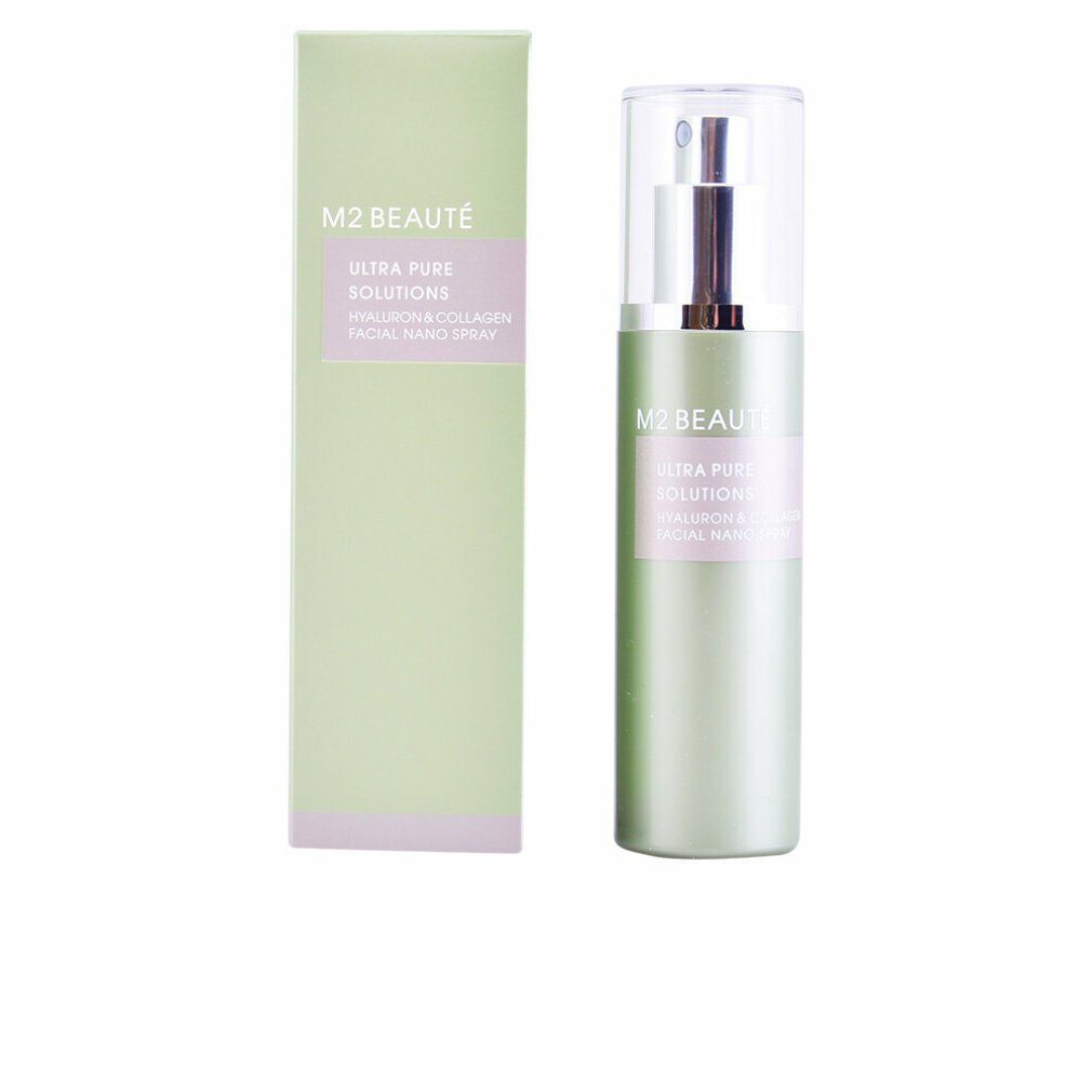 M2 Beauté Deo-Roller Ultra Pure Solutions Hyaluron & Collagen Facial Nano Spray 75ml