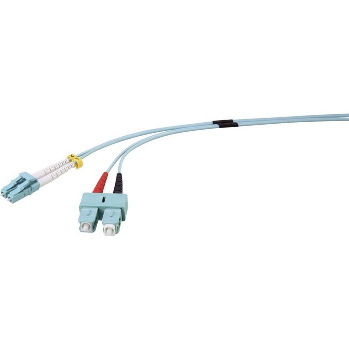 Renkforce LWL-Kabel Duplex LC-Stecker / SC-Stecker 50/125 µ Glasfaserkabel