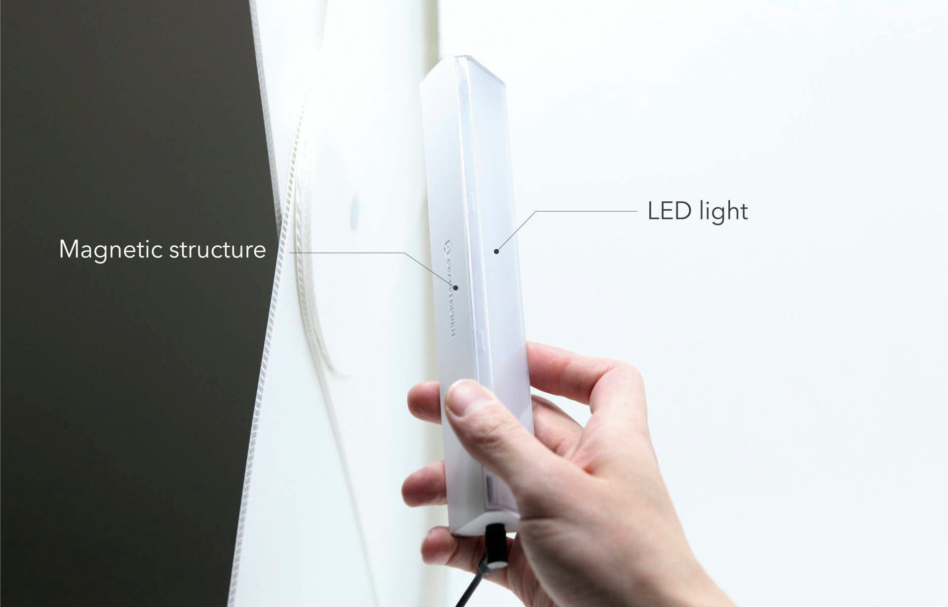 Orangemonkie Fotohintergrund Foldio Halo Bar, Zur erschaffung von varriierenden Bildatmosphären