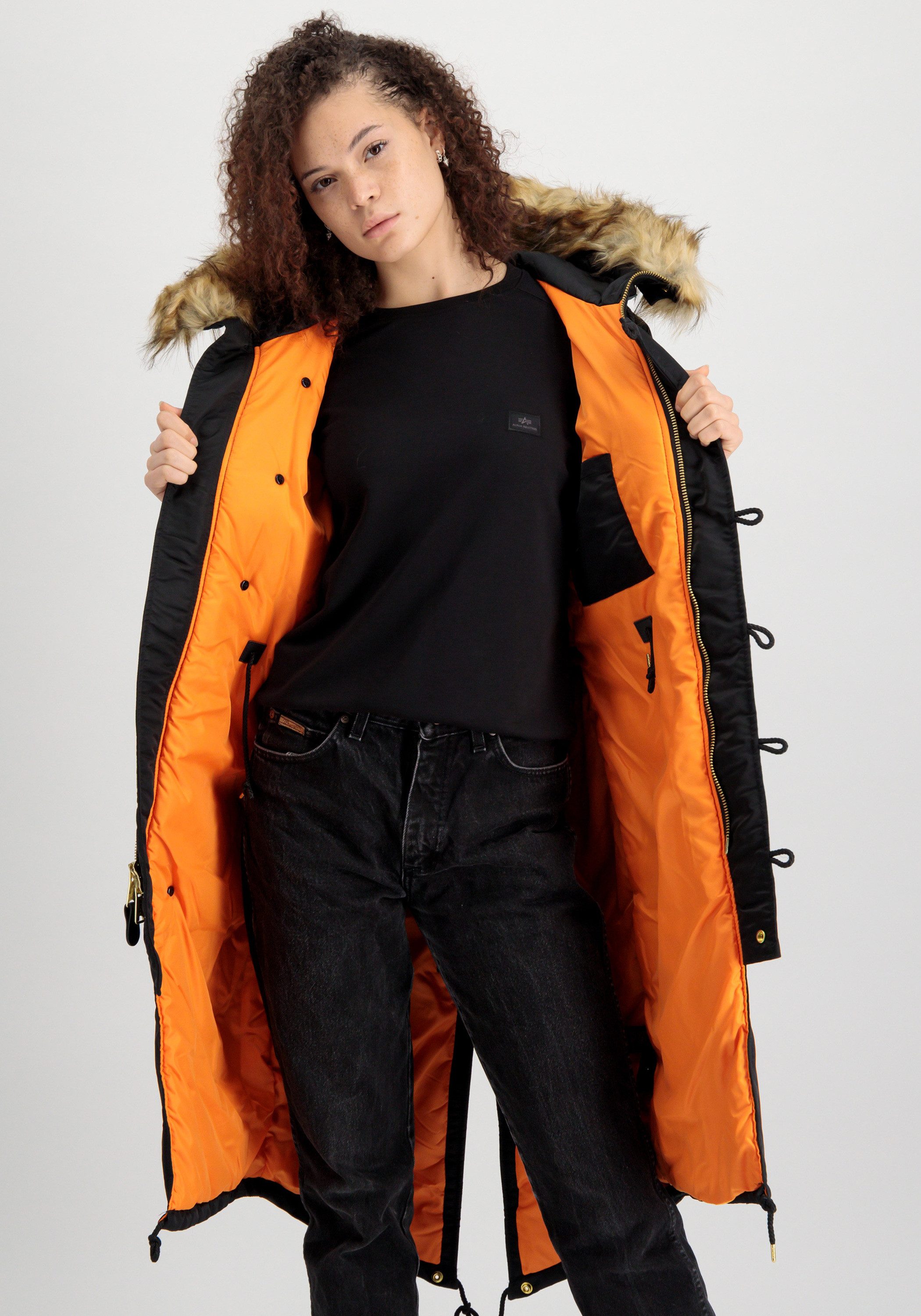 Alpha Industries Winterjacke Long Fishtail W