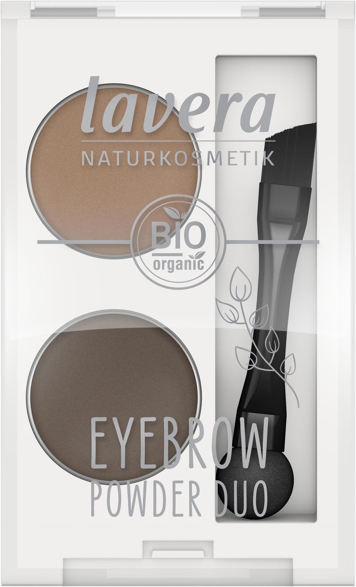lavera Augenbrauen-Farbe Eyebrow Powder Duo