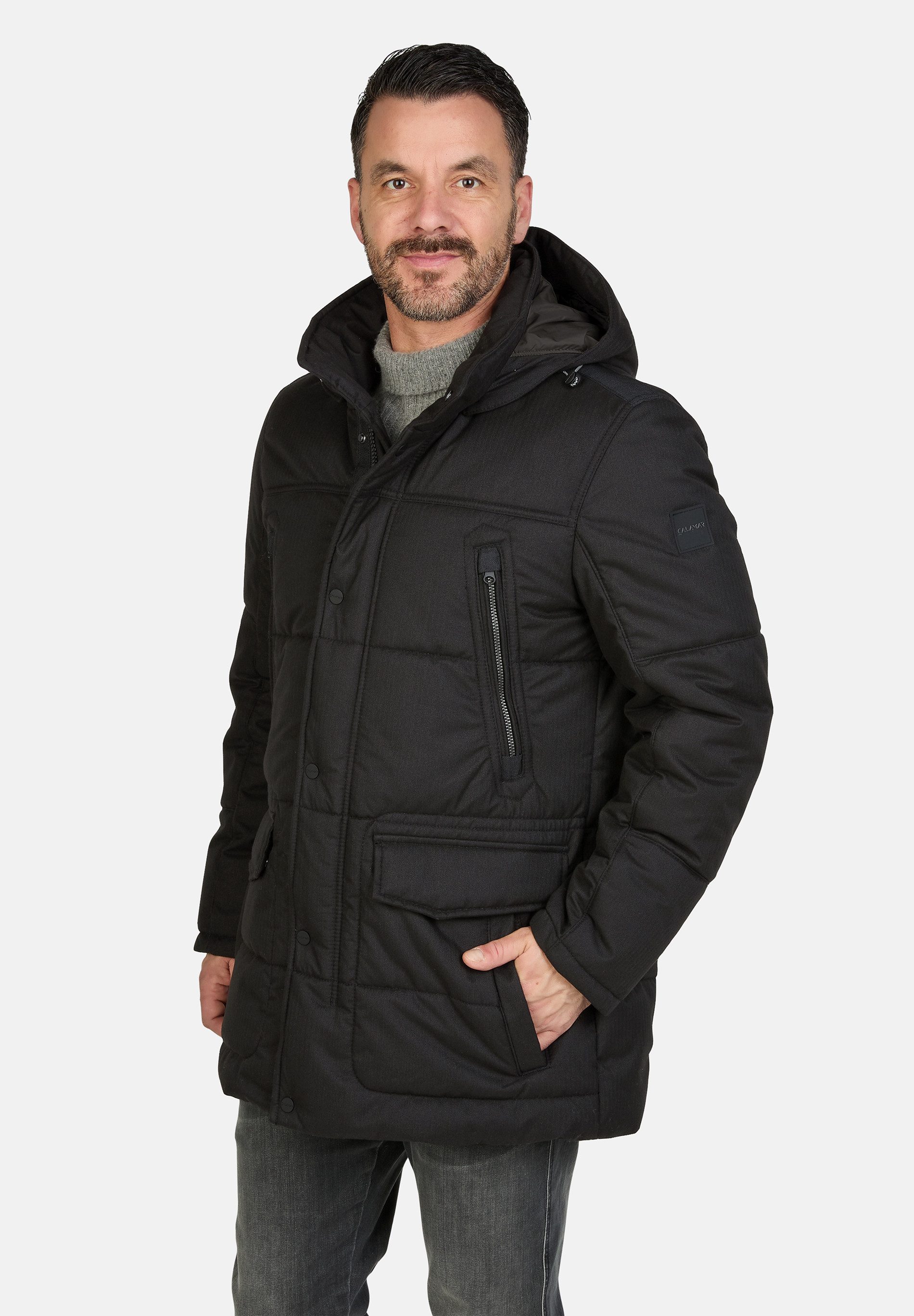 Calamar Parka Wool Look Parka