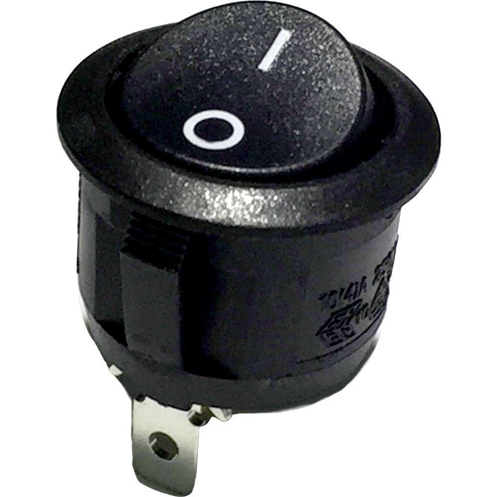 TRU COMPONENTS Schalter TRU COMPONENTS 700185 Wippschalter R13-112A B/B 0-I 250 V/AC 6 A 1 x A (R13-112A B/B 0-I)