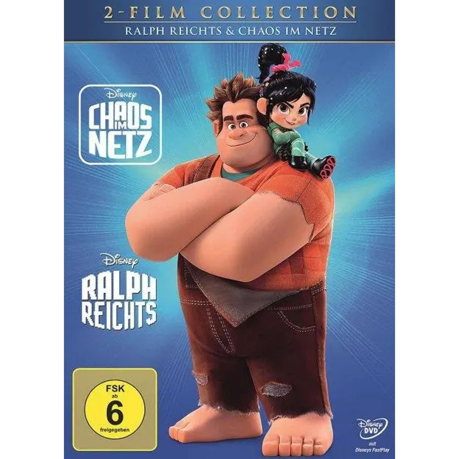Walt Disney DVD Ralph Reichts & Chaos im Netz