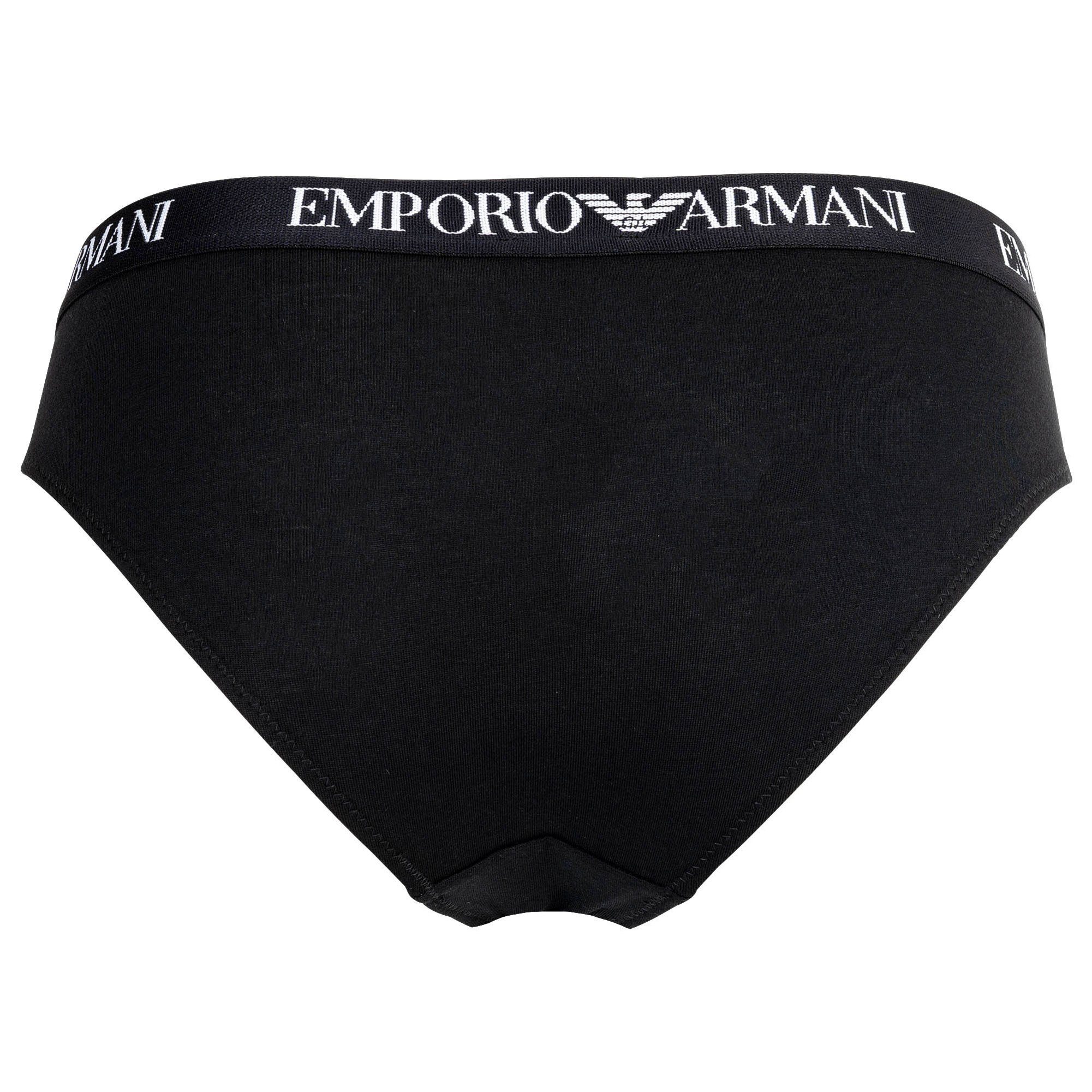 Emporio Armani String Damen String 2er Pack Baumwolle ESSENTIAL COTTON (Packung, 2er Pack)