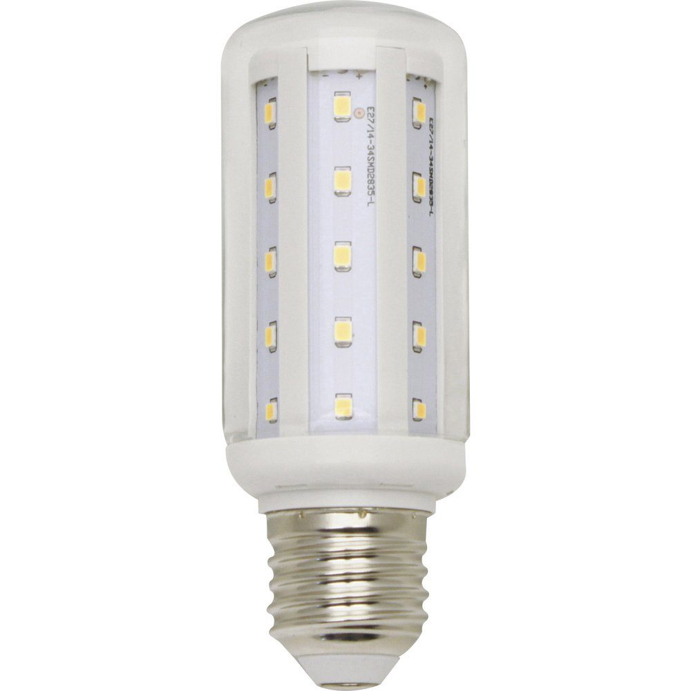LightMe LED-Leuchtmittel LightMe LM85161 LED EEK F (A - G) E27 Kolbenform 8 W = 60 W Warmweiß (