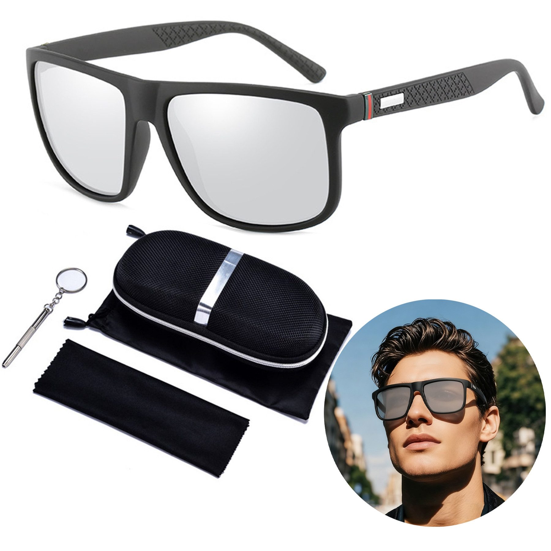 Mutig Sonnenbrille Polarisierte Sonnenbrille Herren und günstig online kaufen