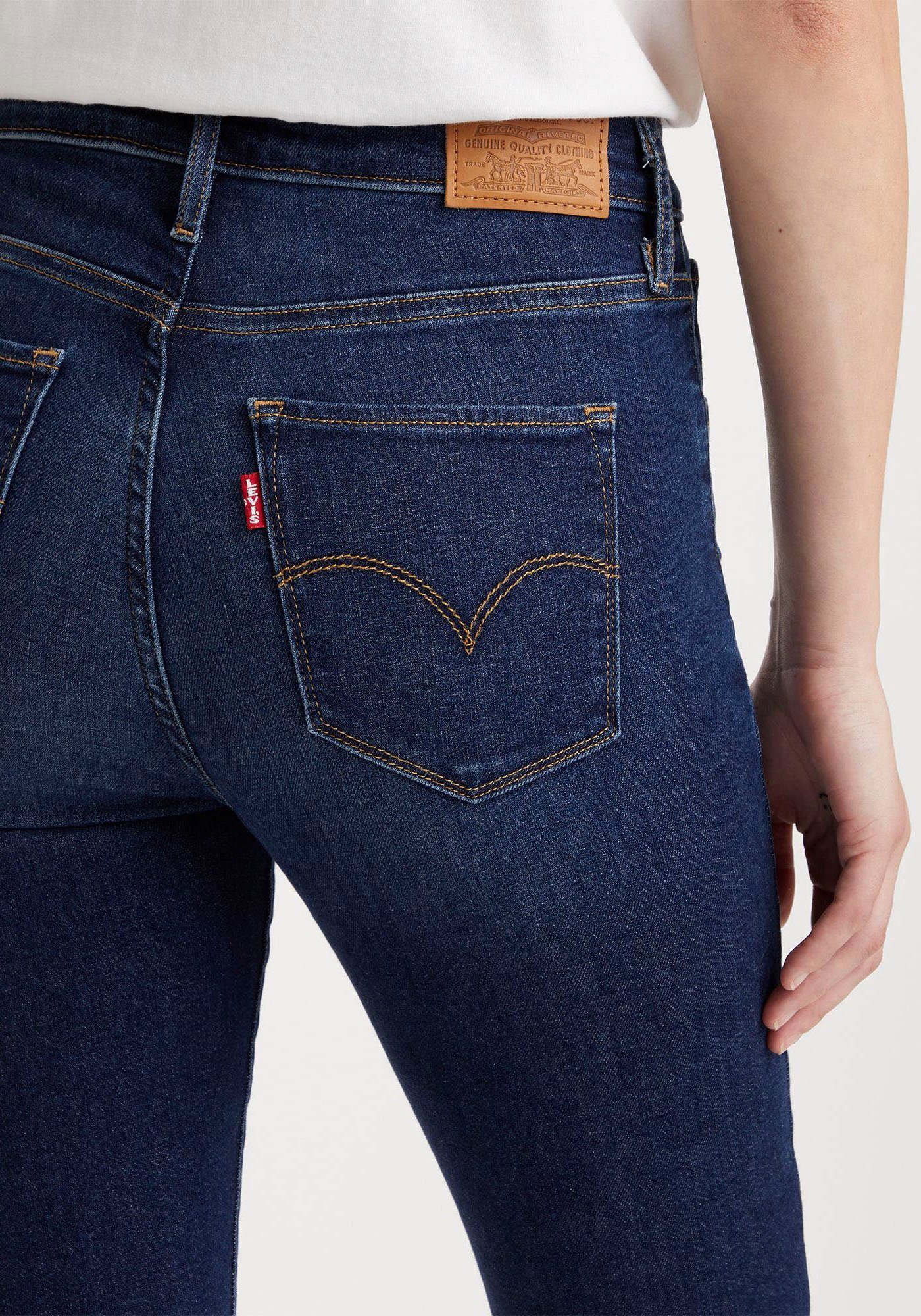 720 IN Levi's® Skinny-fit-Jeans Rise DARK WORN INDIGO High