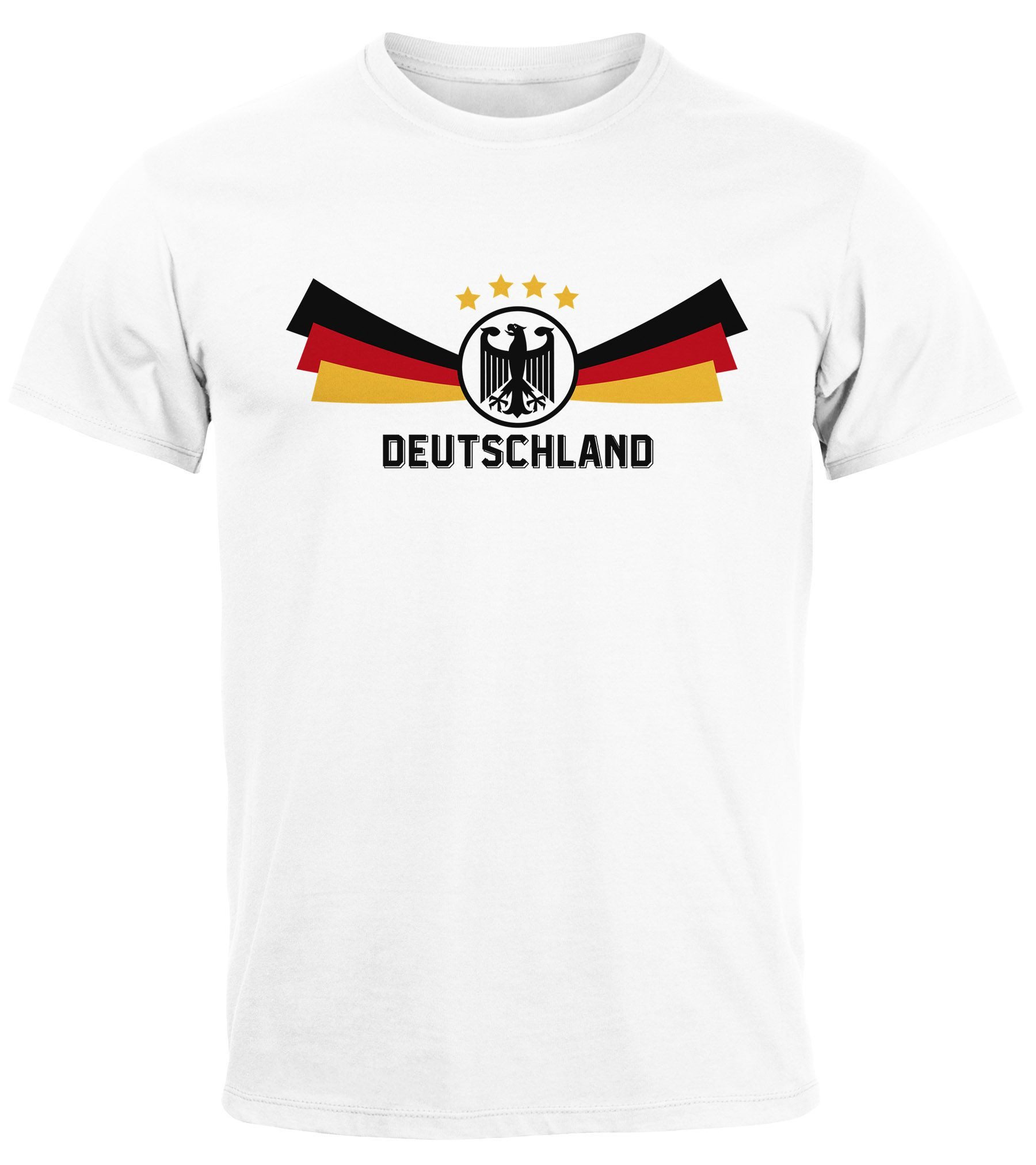 Print-Shirt Herren T-Shirt Deutschland Fußball EM-Shirt 2024 Fanshirt