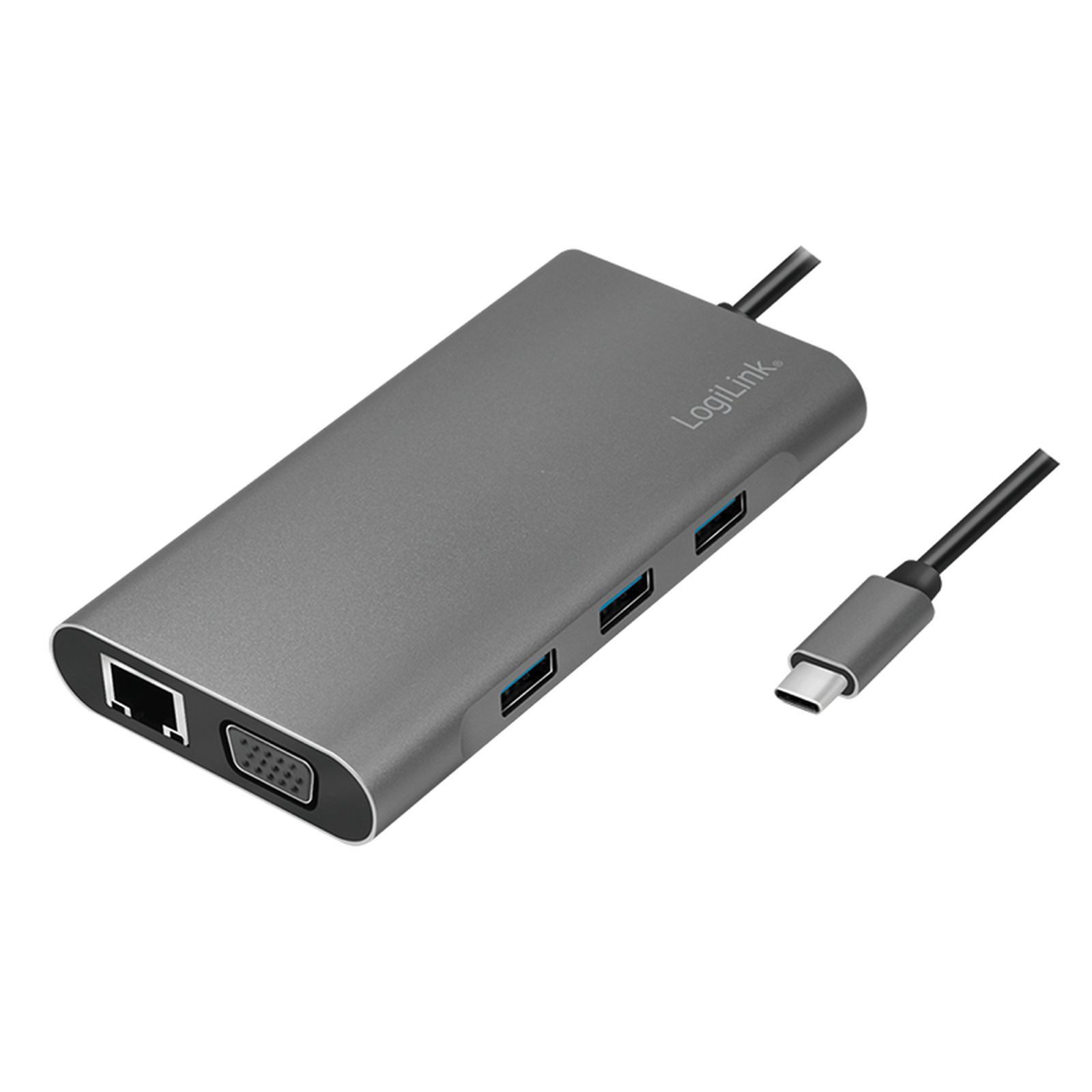 LogiLink Laptop-Dockingstation UA0383 laptop-dockingstation & portreplikator Kabelgebunden USB 3.2...