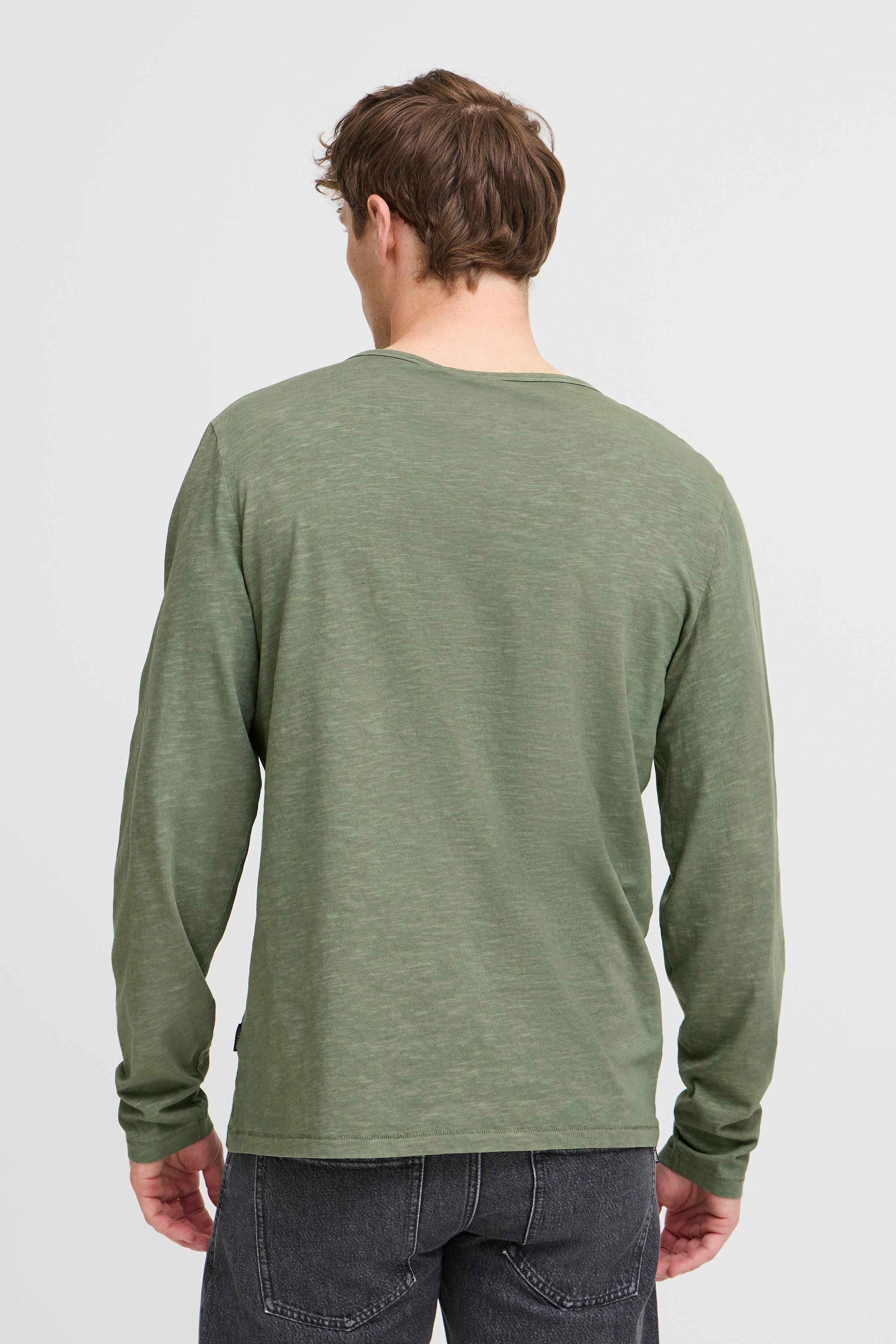 Blend T-Shirt BHIVALDE SPILT NCK L/S TEE günstig online kaufen