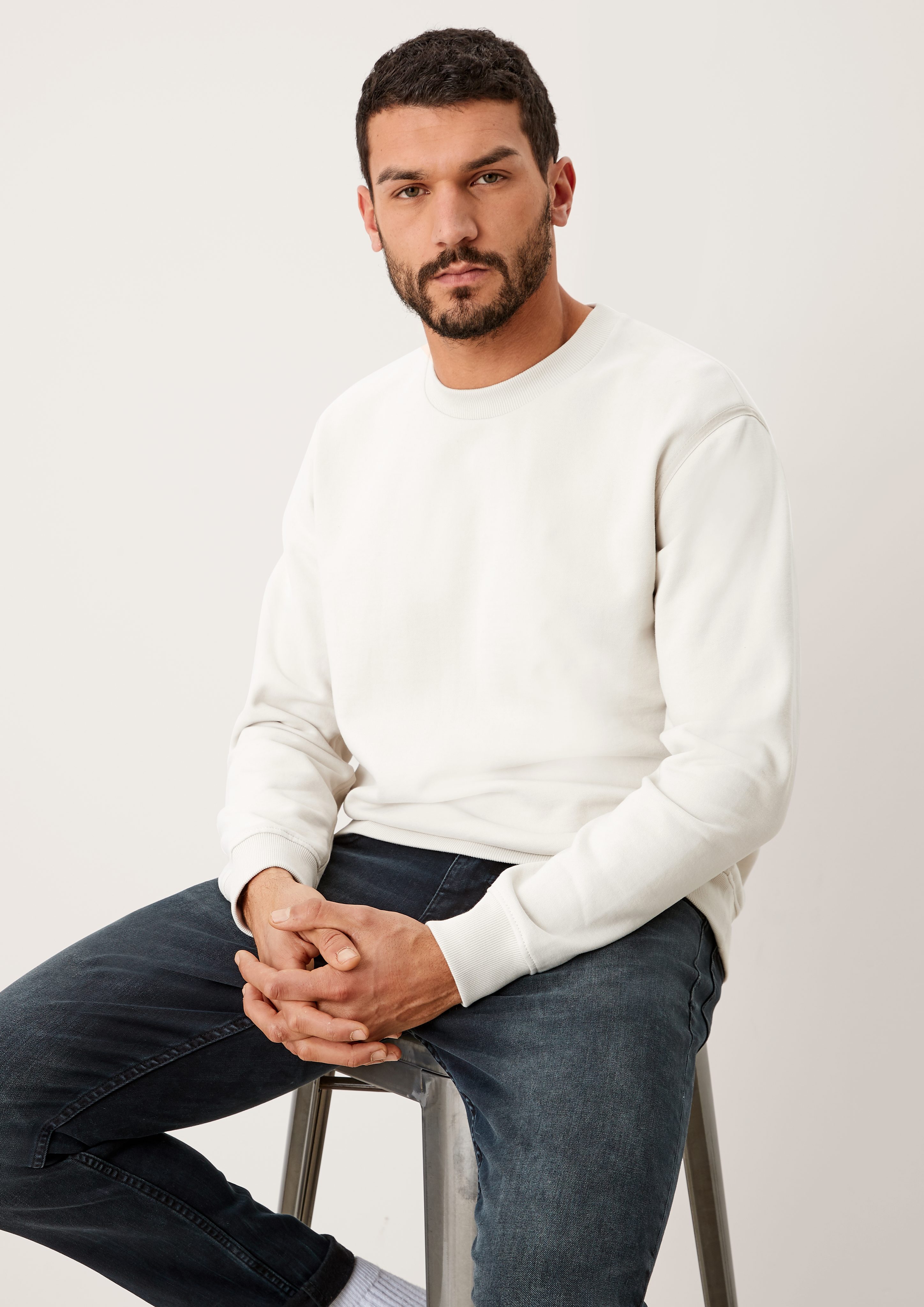 s.Oliver Sweatshirt Softer Baumwollsweater Tape foam | Sweatshirts