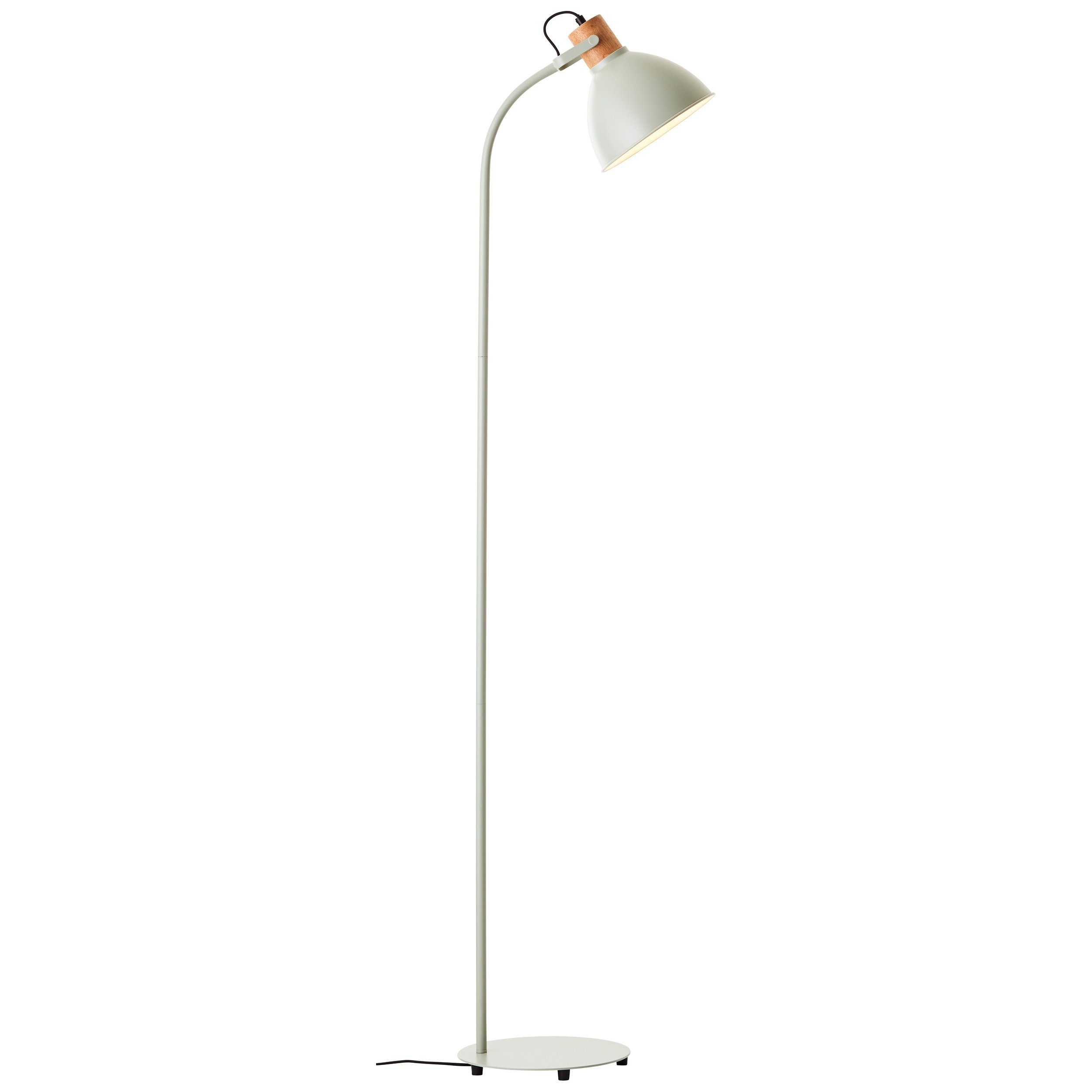 Brilliant Stehlampe Erena, ohne Leuchtmittel, Höhe 150 cm, E27, Metall/Holz