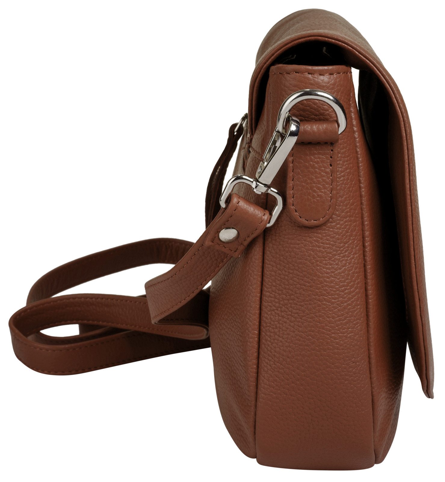 Bruno Banani Umhängetasche BRUNO BANANI Damen SAMEA echt Leder, echt Leder – Bild 4 von 5