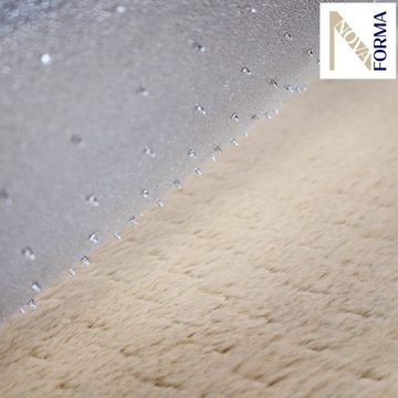 Nova Forma Bodenschutzmatte DURA, - transparente Stuhlmatte für Teppichböden - Unterlage Bodenschutz