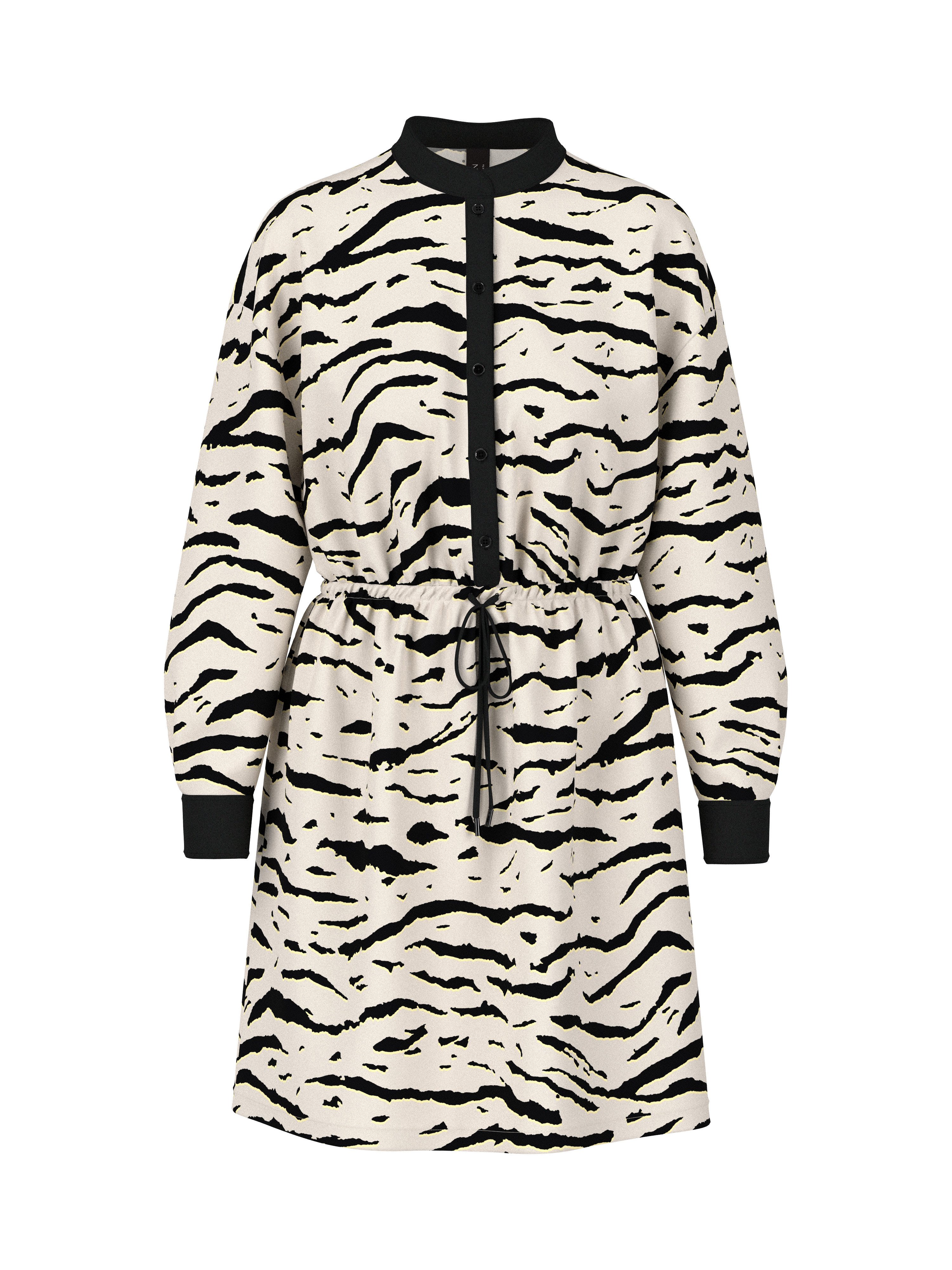Hemdblusenkleid Tiger Mania Premium Damenmode