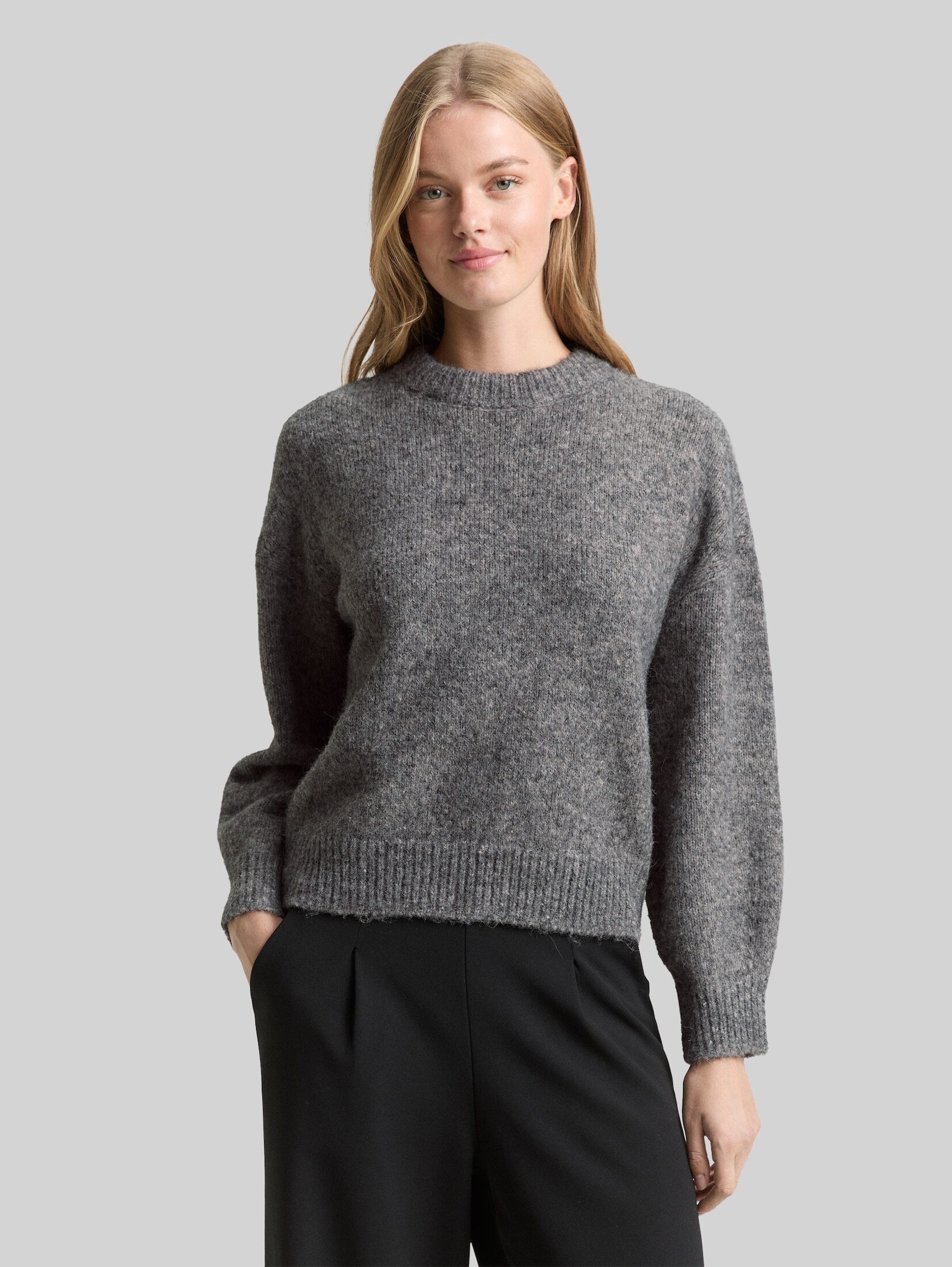 TOM TAILOR Denim Strickpullover Pullover & Strickjacken Oversize Strickpullover