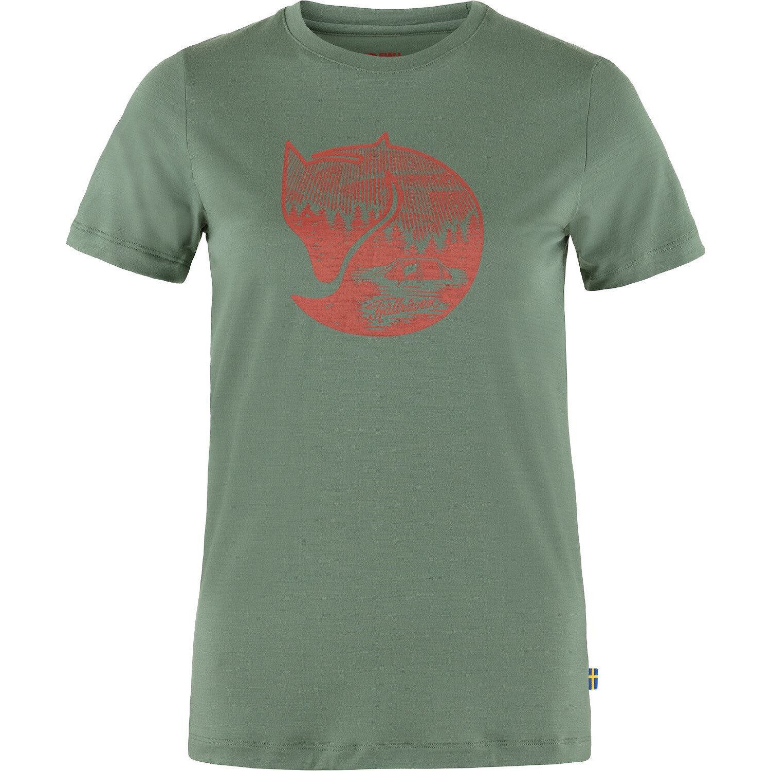 Fjällräven T-Shirt Shirt Abisko Wool Fox
