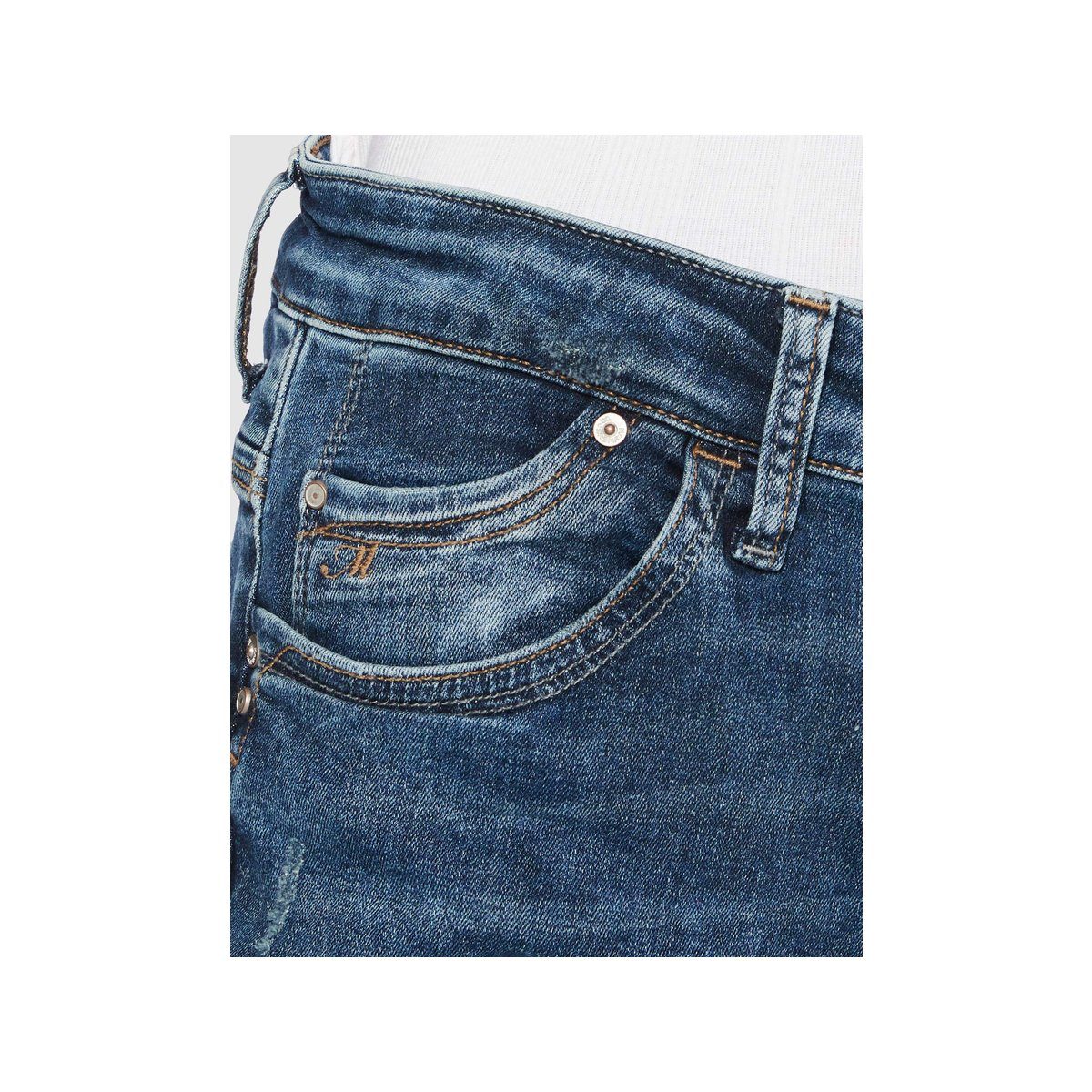 (1-tlg) mittel-blau 5-Pocket-Jeans Mavi