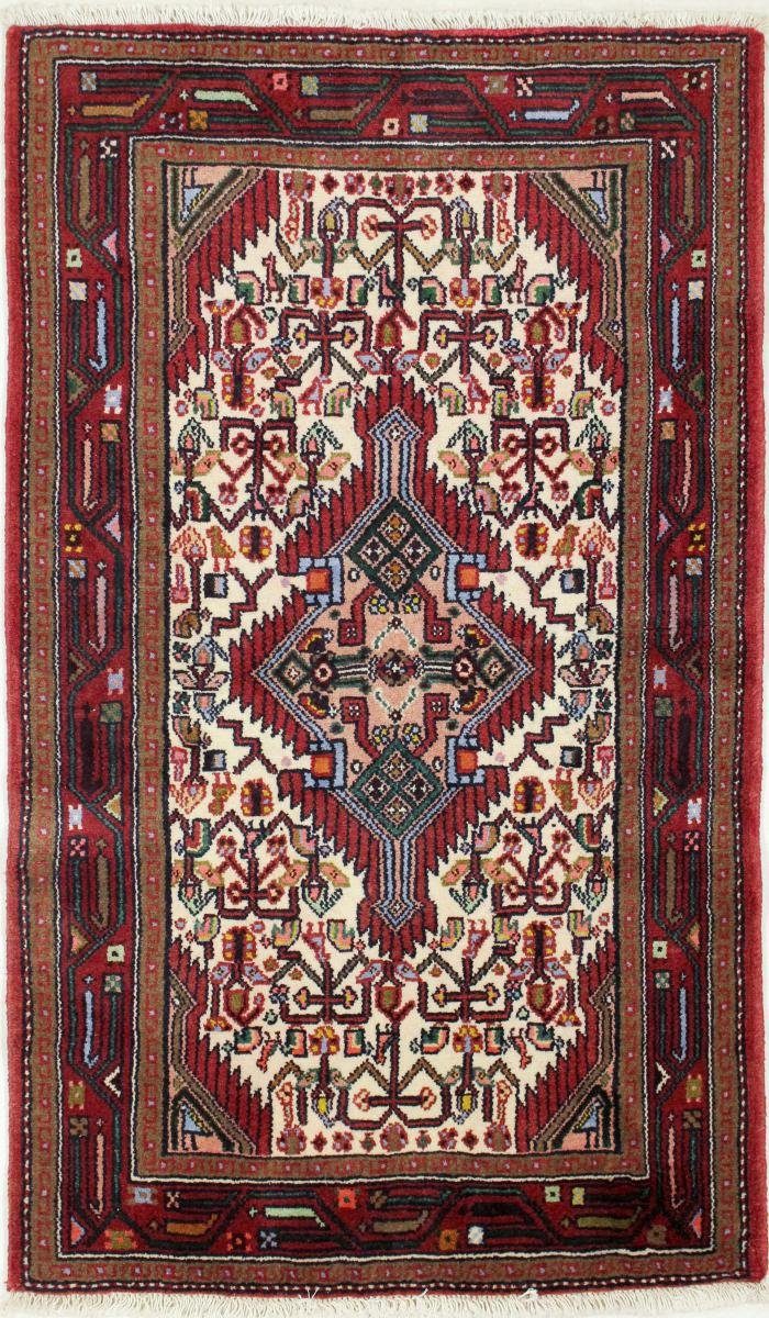 Orientteppich Khamseh 81x141 Handgeknüpfter Orientteppich / Perserteppich, Nain Trading, rechteckig, Höhe: 10 mm
