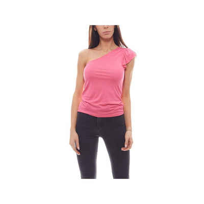 NA-KD Shirttop Rosa regular fit (1-tlg)