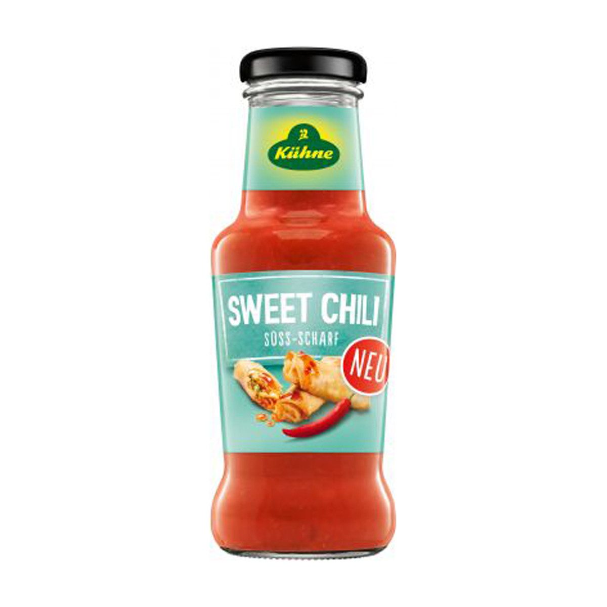 Kühne Saucen, Kühne Würzsauce Sweet Chili Sauce mit Chili und Knoblauch 250ml