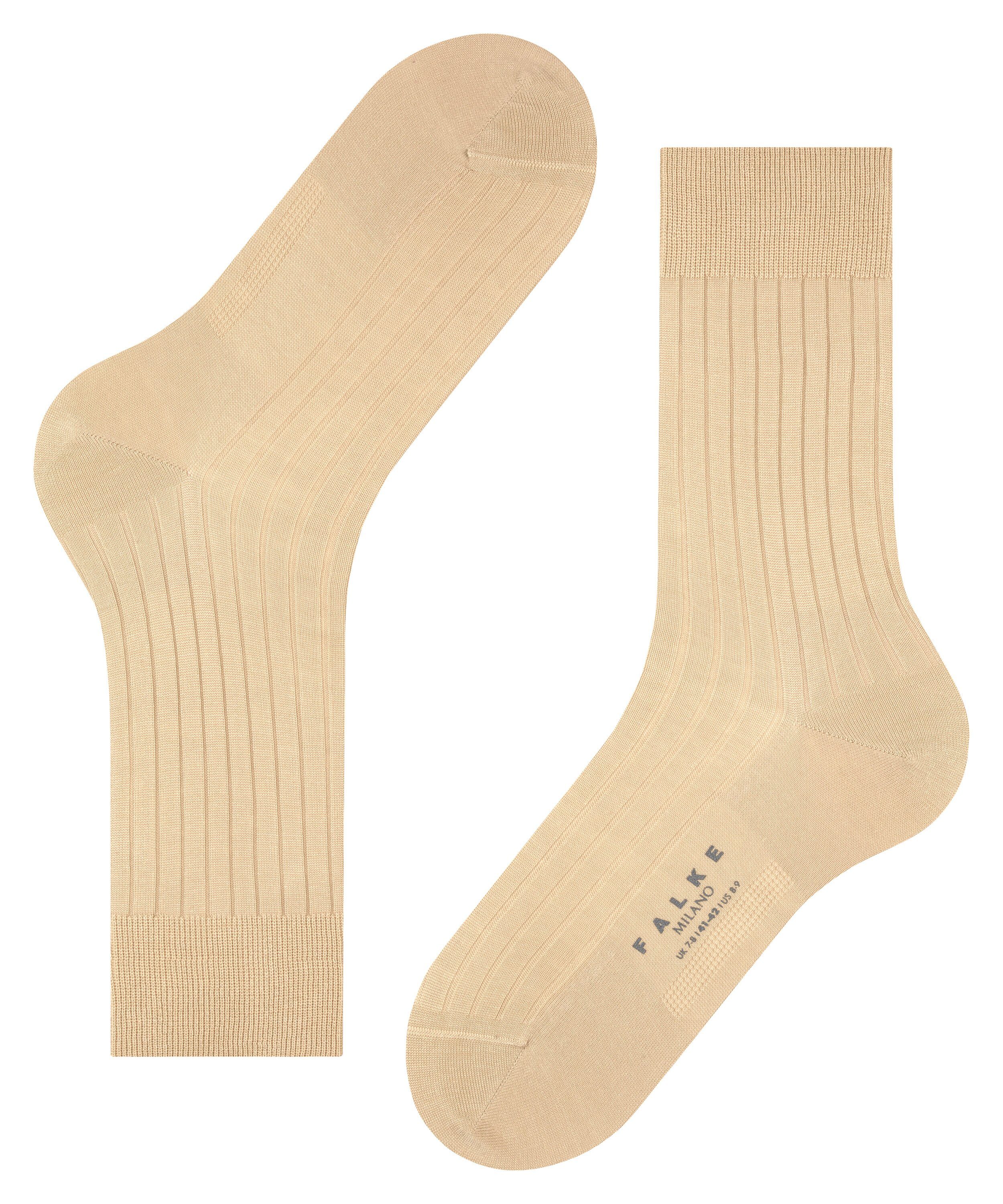 FALKE Socken Milano Socken mit Klimaaktivsohle (1-Paar) mit Klimaaktivsohle