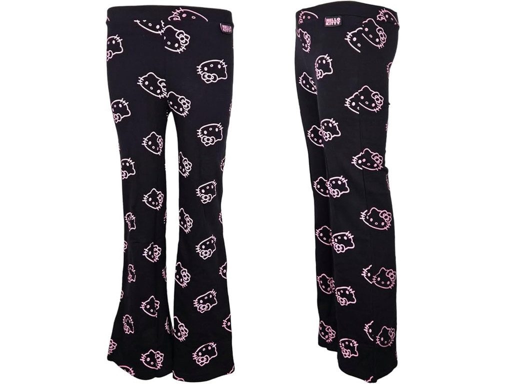 Hello Kitty Leggings Hello Kitty Mädchen Leggings Schlaghose Hose Gr. 134 bis 170