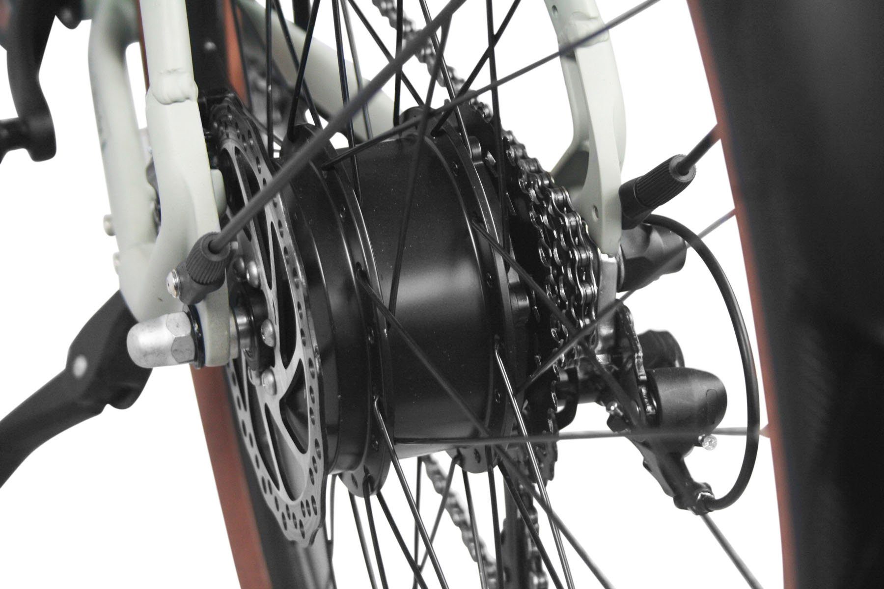 21 Heckmotor, LLobe Shimano Tourney Kettenschaltung Shimano Bremslicht Utah Kettenschaltung, mit Gent Schaltwerk, 21-Gang Akku, Gang Wh E-Bike 2.1, 461
