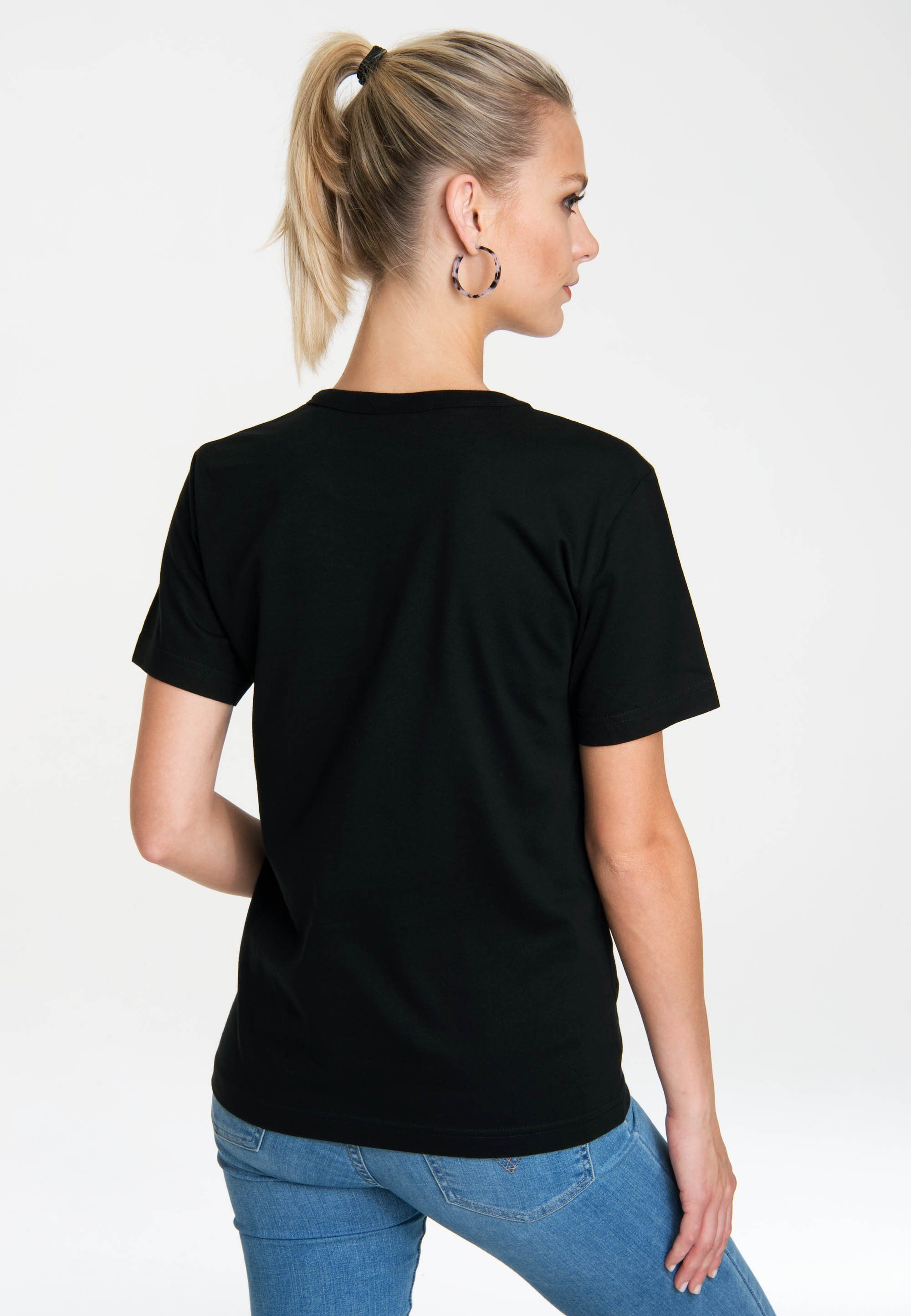 LOGOSHIRT T-Shirt Sonic vs. Dr. Eggman mit lizenziertem Originaldesign