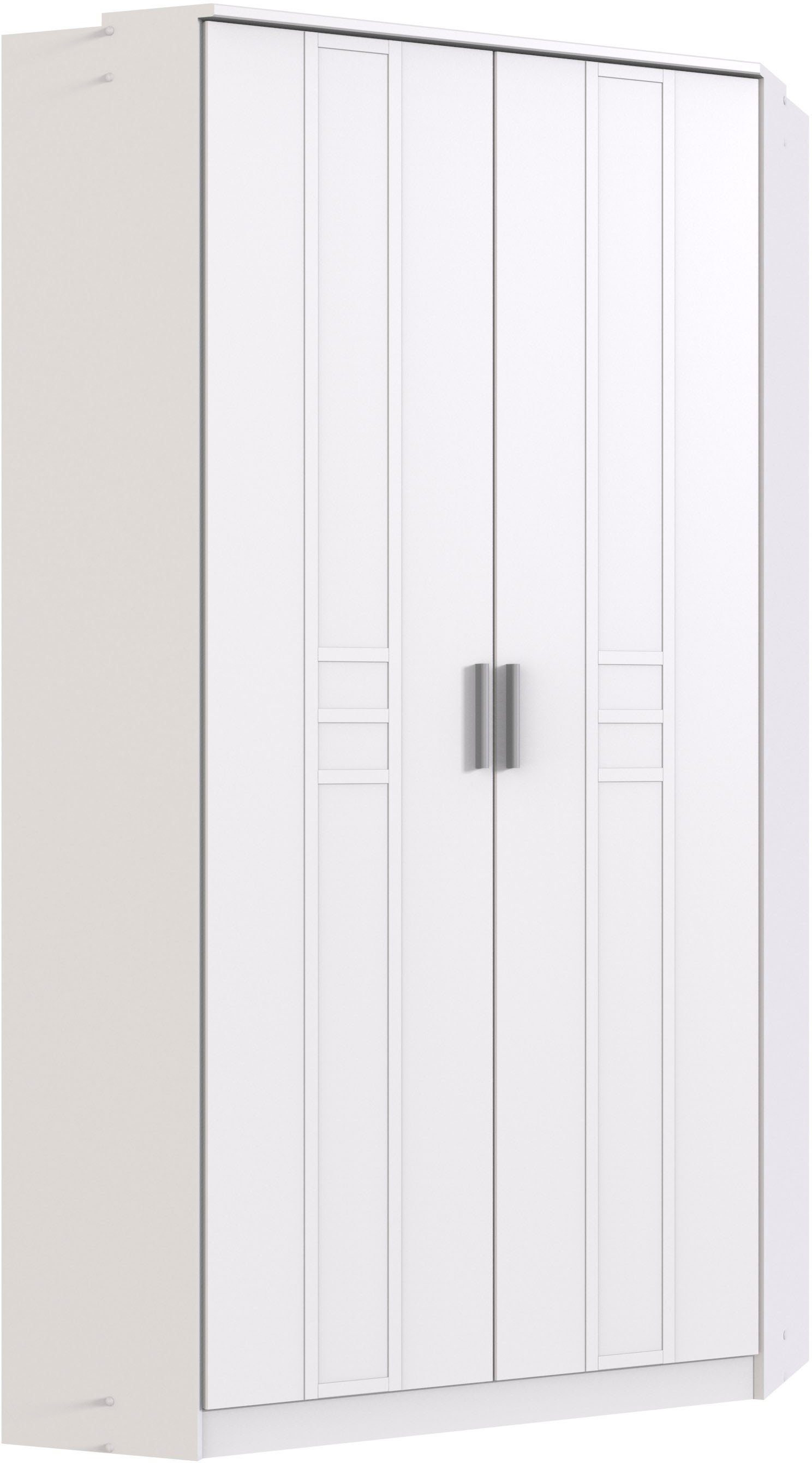 Wimex Eckkleiderschrank Borkum inklusive Einlegeböden und Kleiderstangen