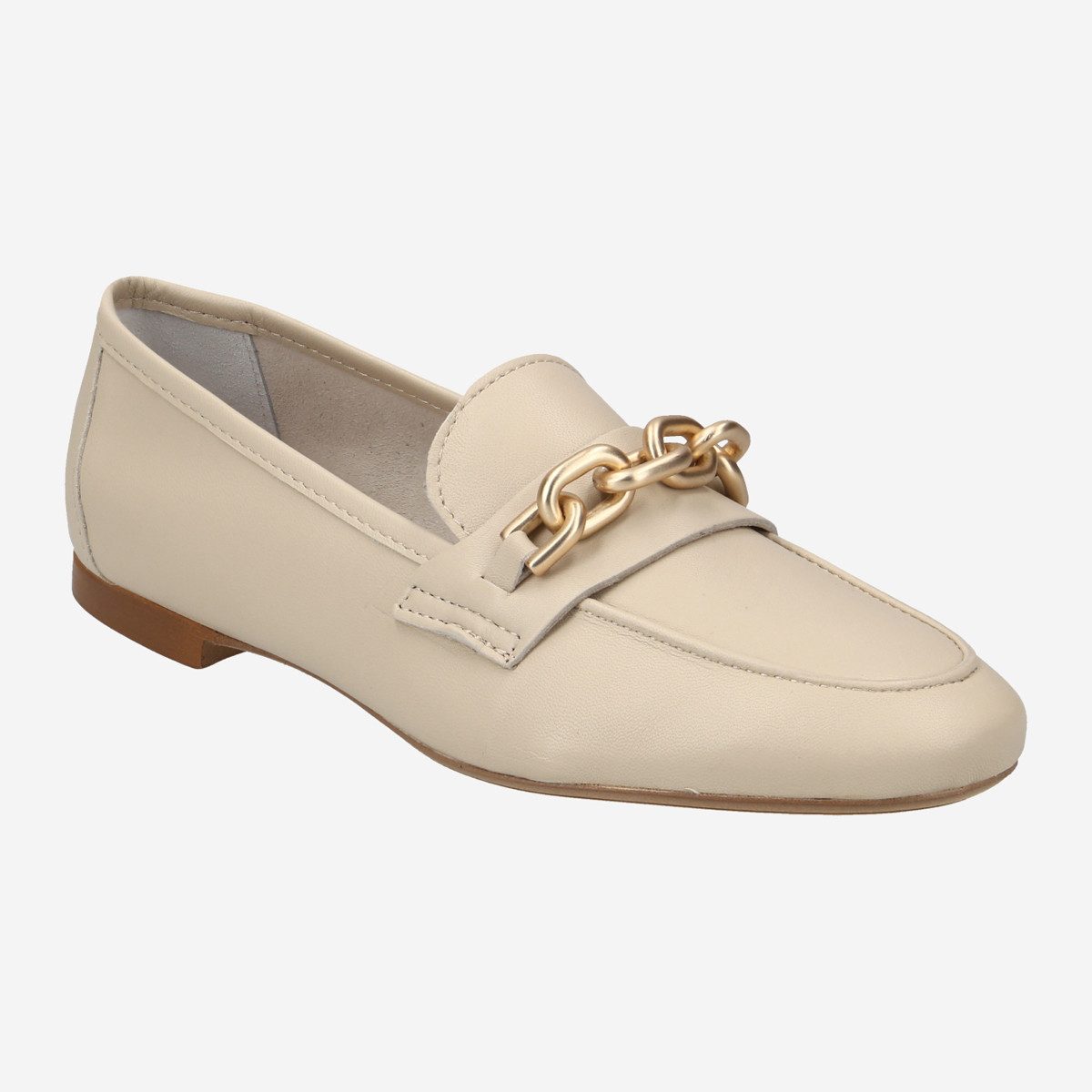 Lüke Schuhe NAUSICA CREMA, Slipper & Mokassin in Beige für Damen Slipper