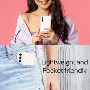 Nalia Smartphone-Hülle Samsung Galaxy S22+, Ultra Dünne 0,5mm Hülle / Mattes Hardcase / Silk Touch / Extra Leicht
