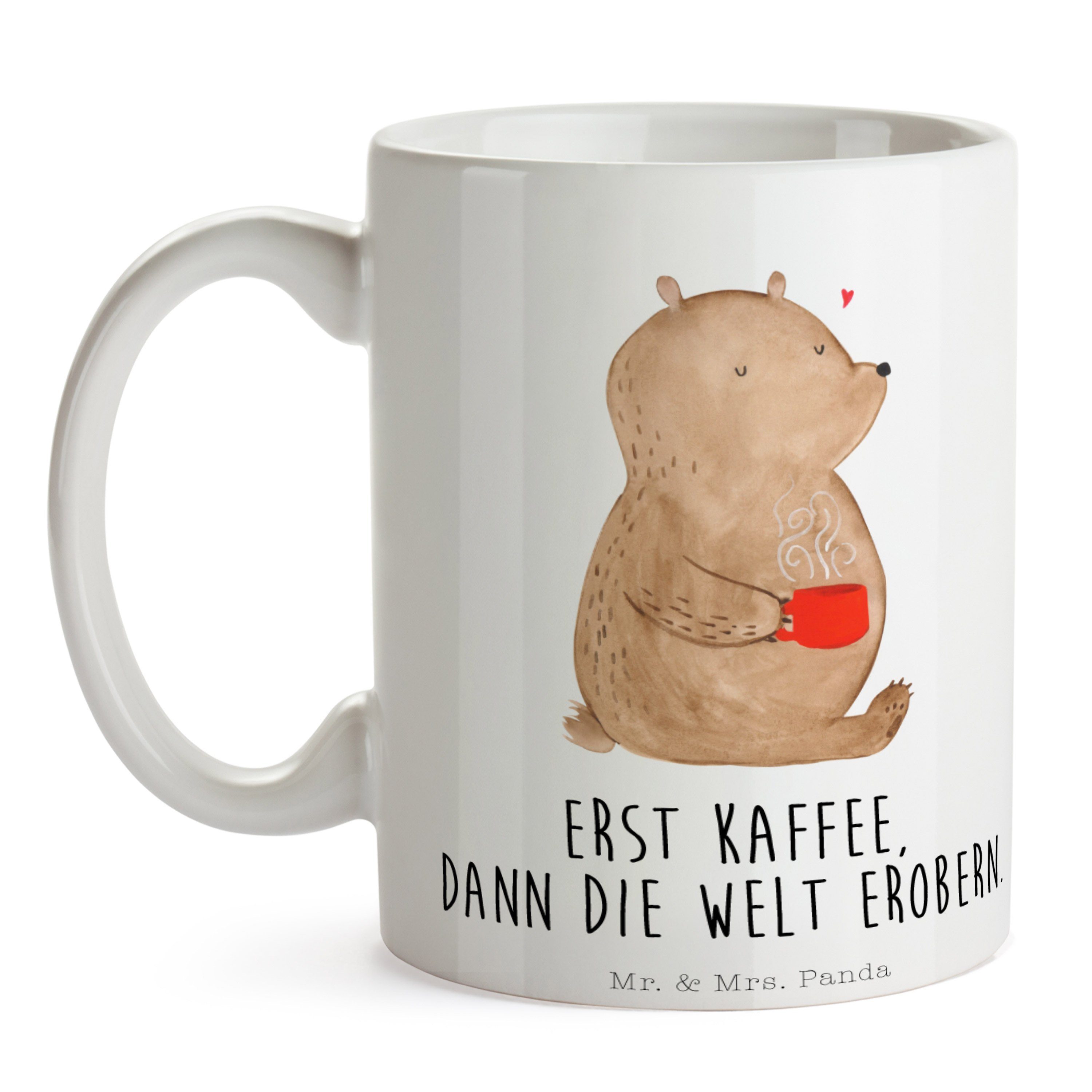 Weiß Panda Büro Keramik Kaffee & Bär Keramik, - Tasse, Mrs. Becher, Mr. Geschenk, Motivation, Tasse -