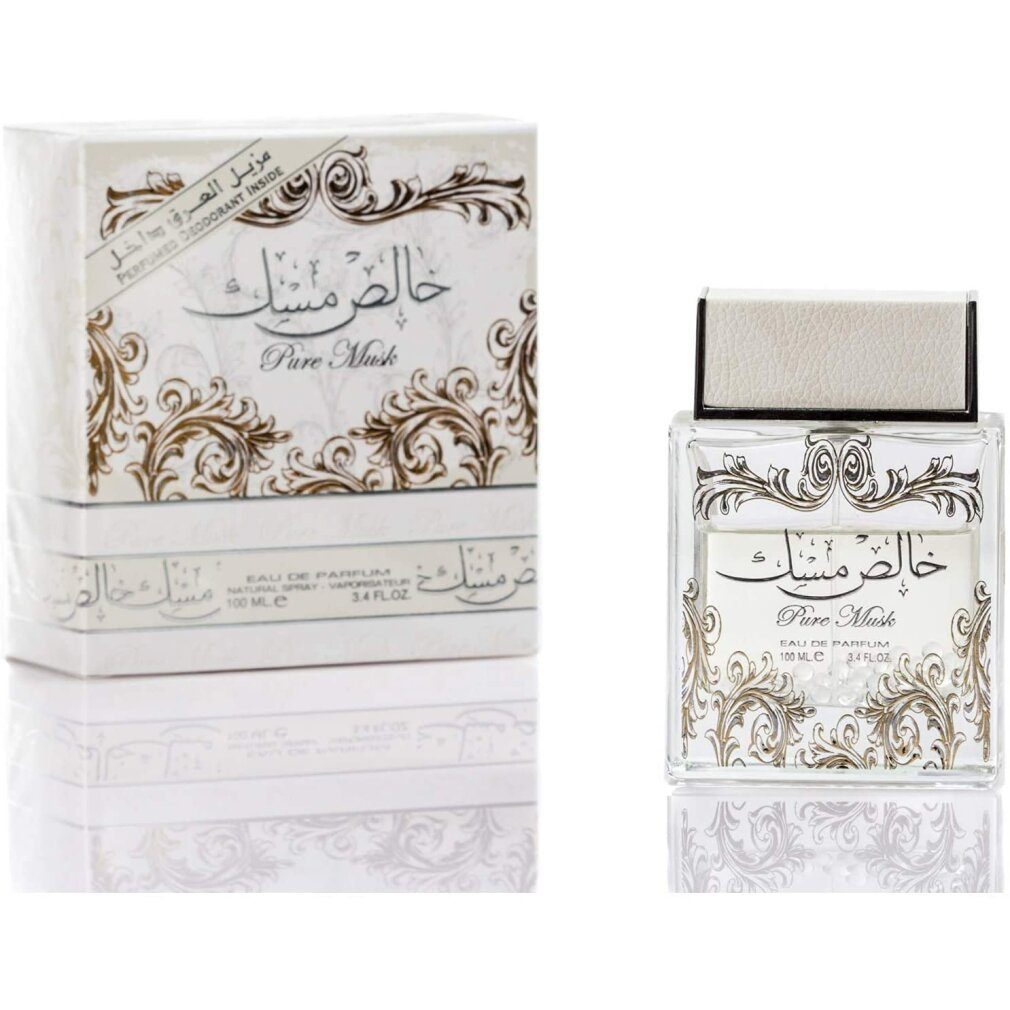 Lattafa Duft-Set Pure Musk Eau de Parfum 100ml + Deo Spray 50ml