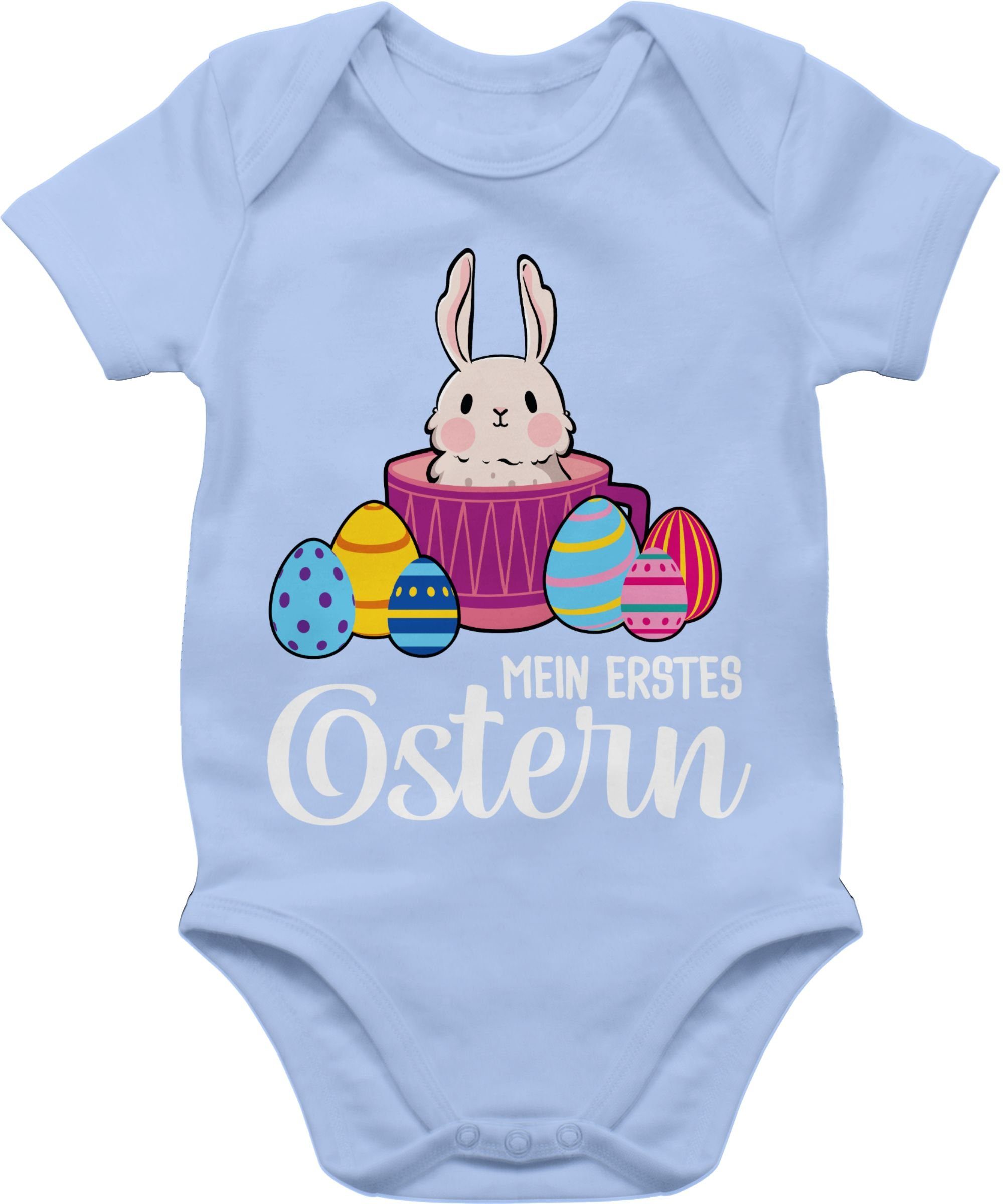 Shirtracer Shirtbody Mein erstes Ostern Hase in Tasse I Osterhase I My first easter Ostergeschenke